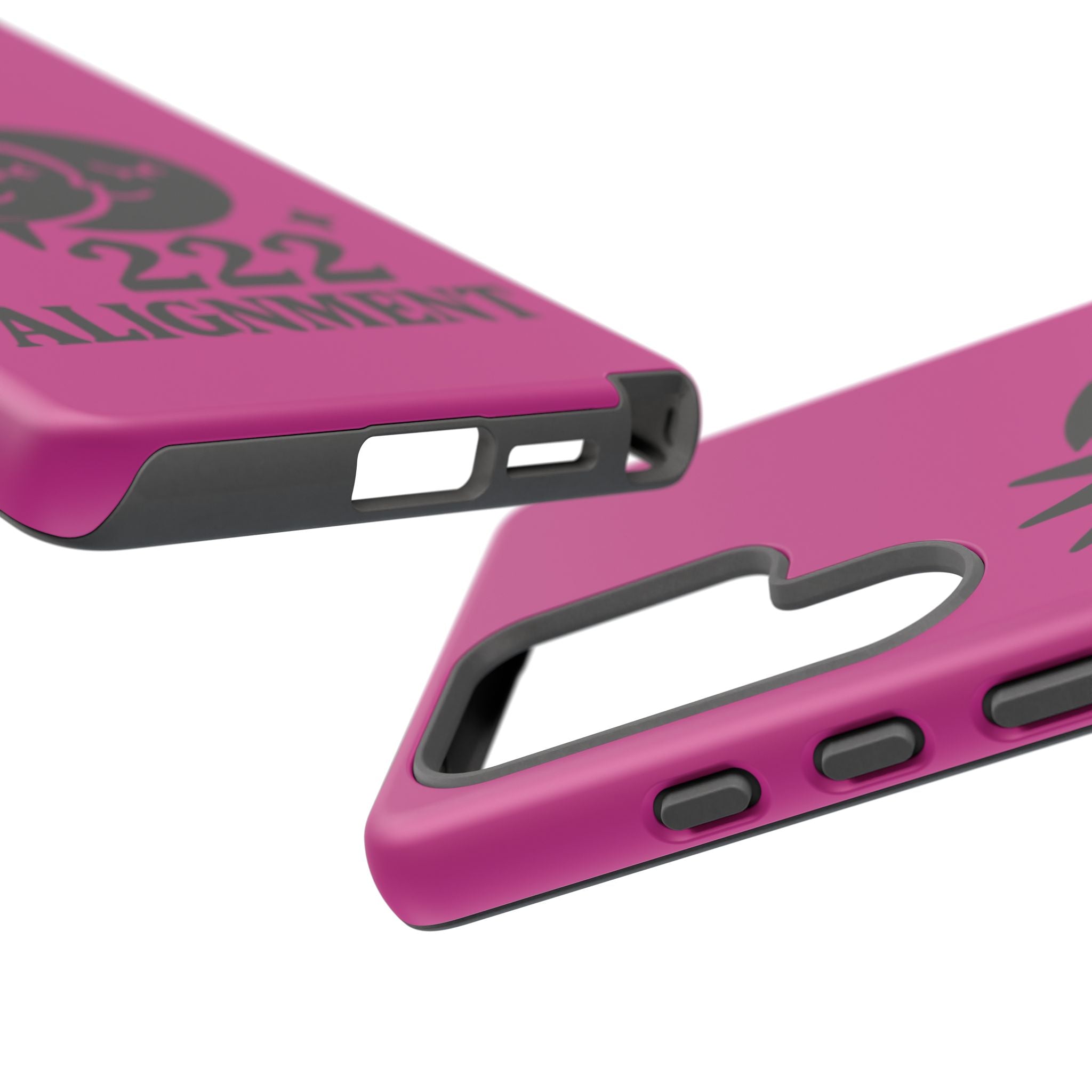 Black & Pink 222 Alignment Phone Case