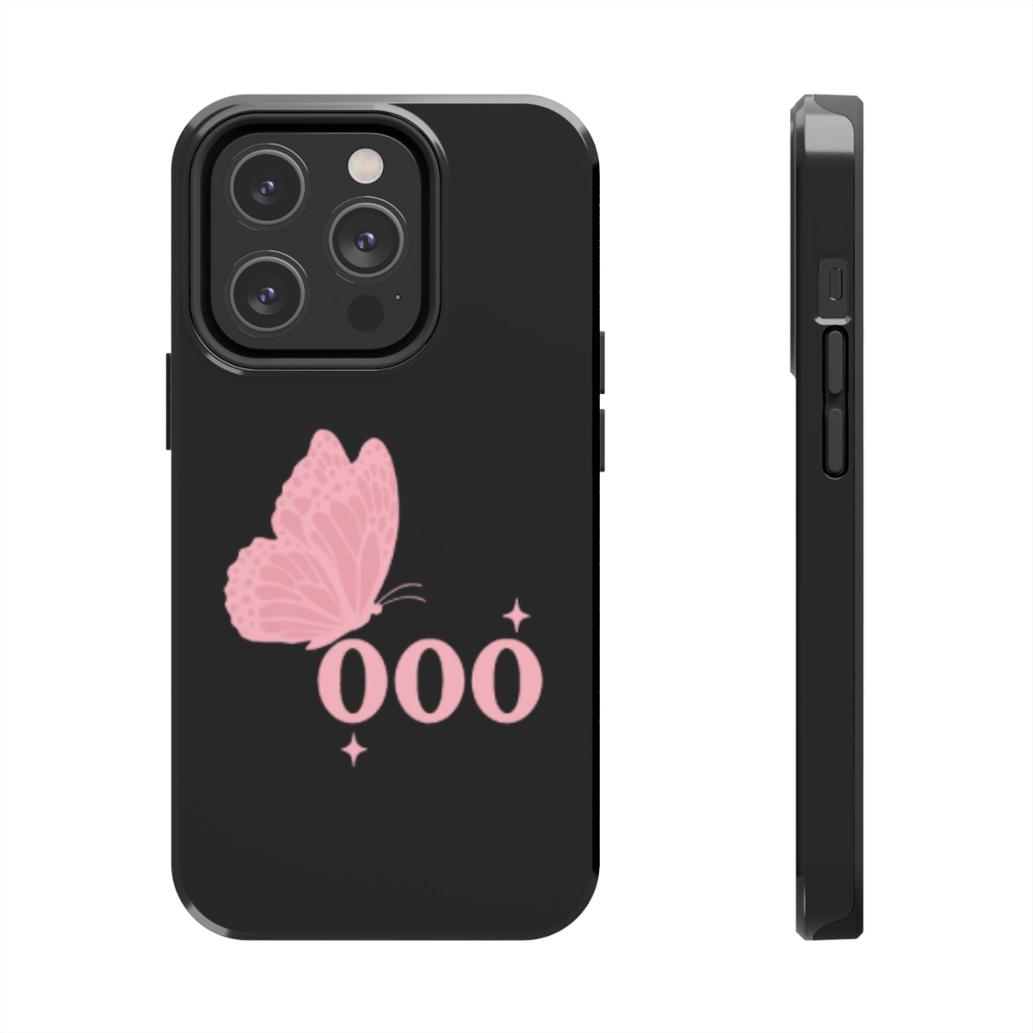 Black & Pink 000 Phone Case
