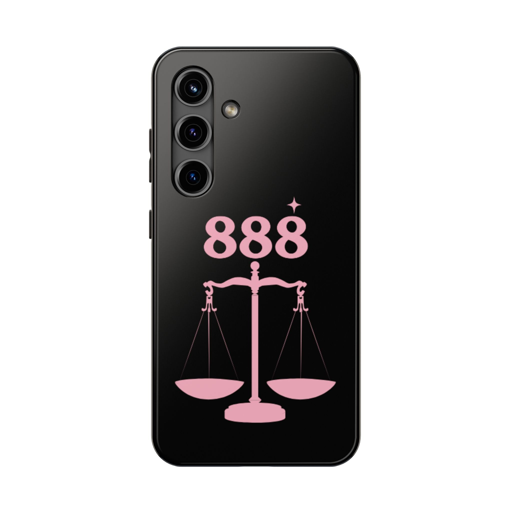 Black & Pink 888 Phone Case