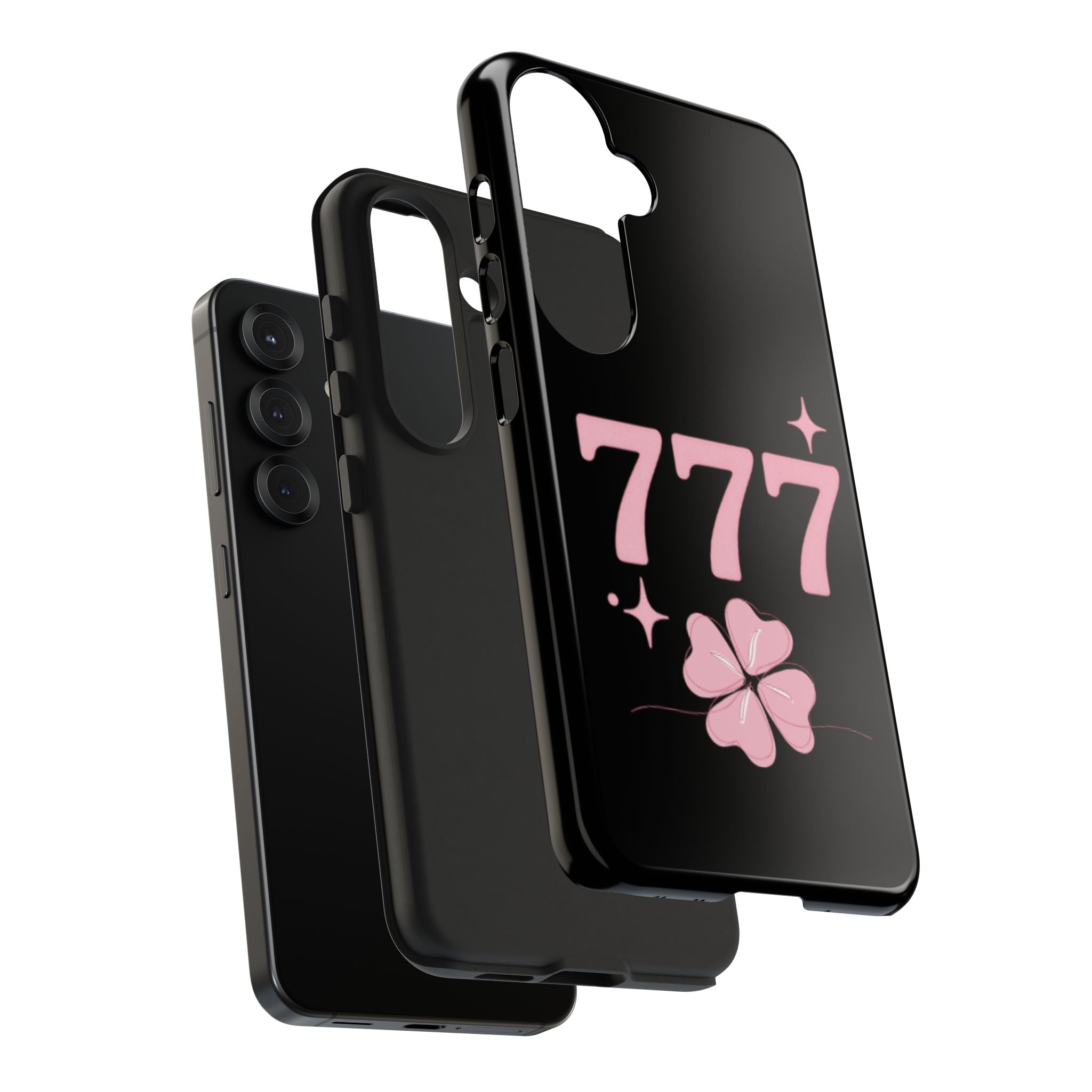 Black & Pink 777 Phone Case