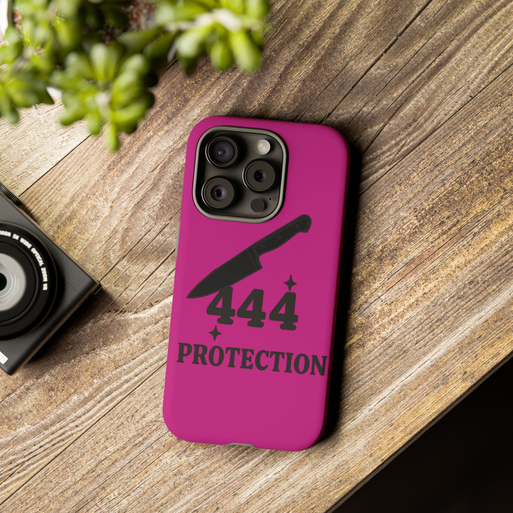 Black & Pink 444 Protection Phone Case