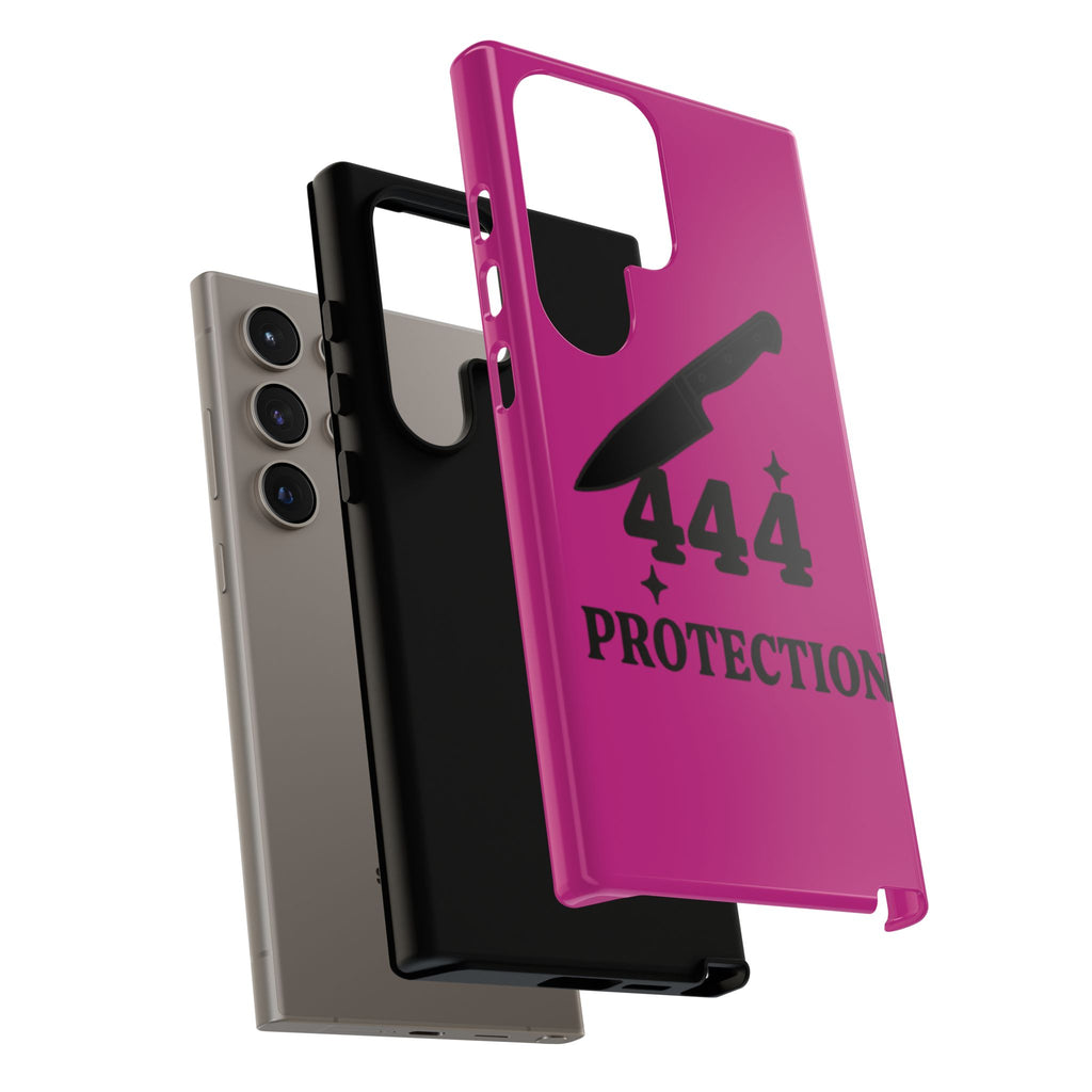 Black & Pink 444 Protection Phone Case