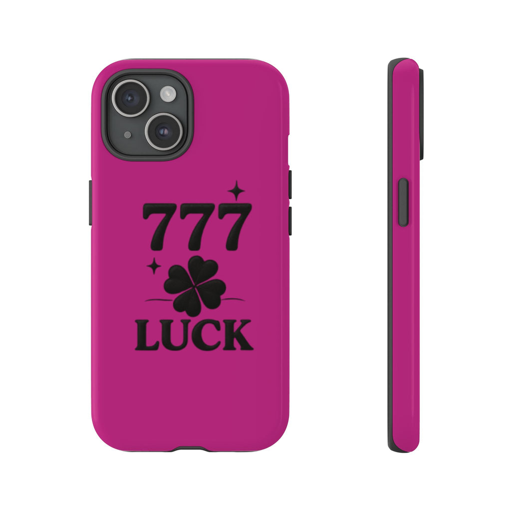 Black & Pink 777 Luck Phone Case