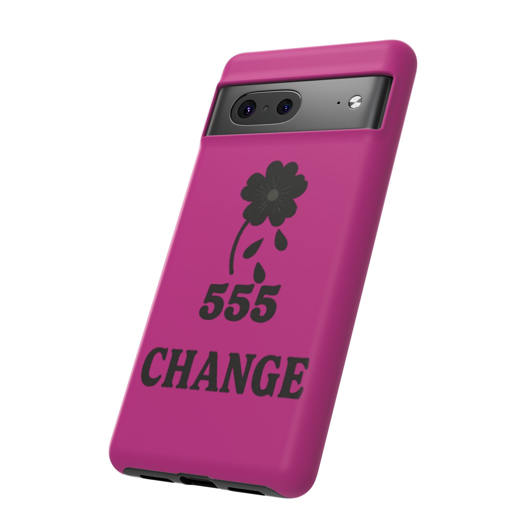 Black & Pink 555 Change Phone Case