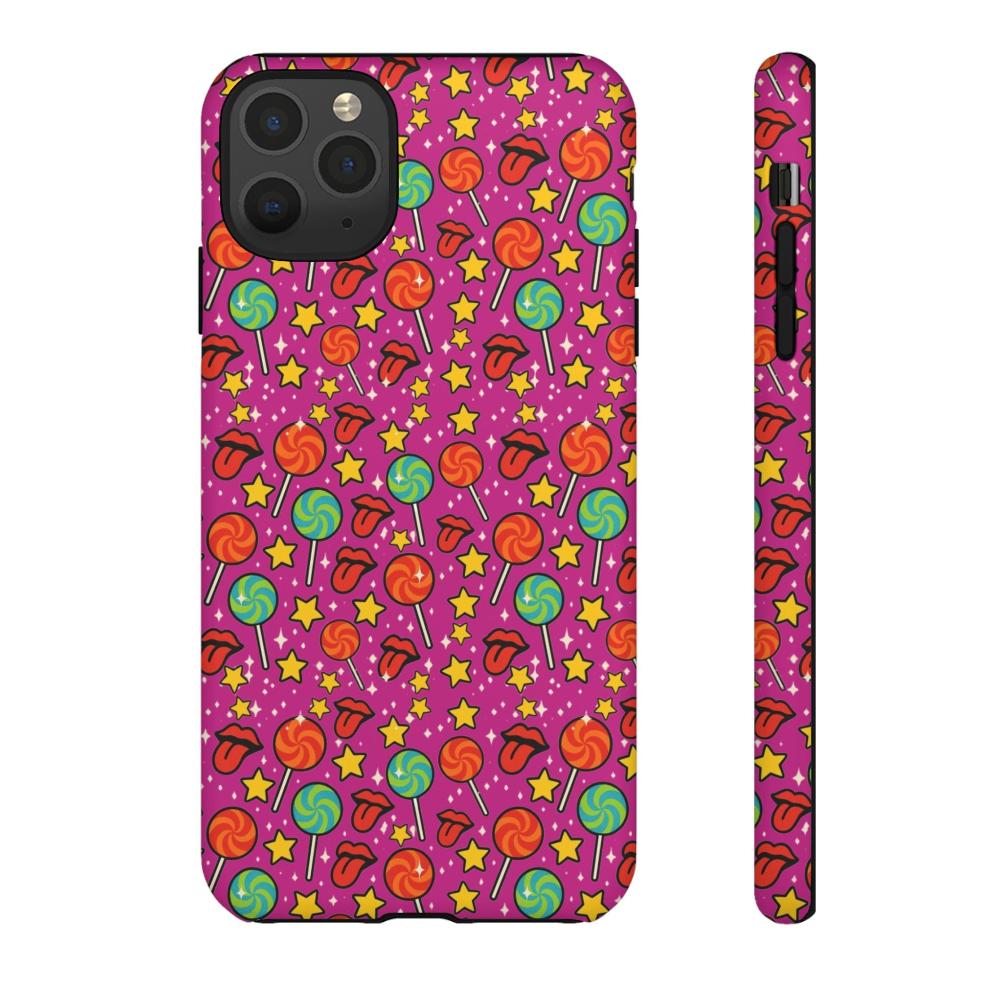 Lollipops & Lips Retro Phone Cases