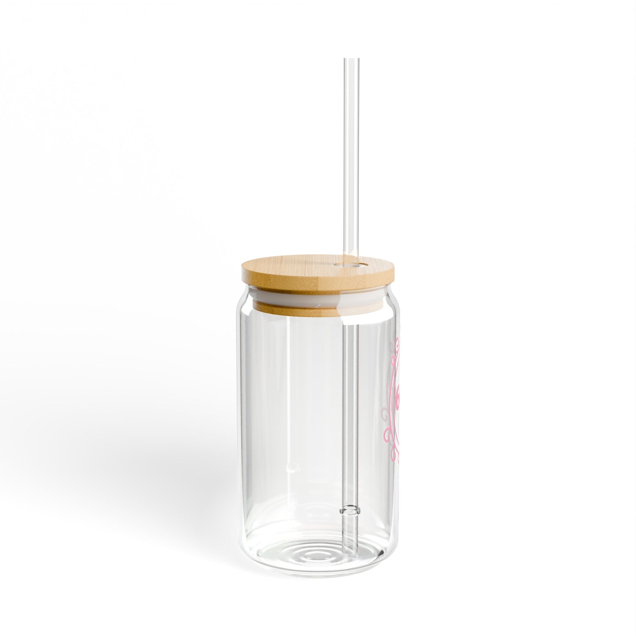 Pink Sipper Glass 666