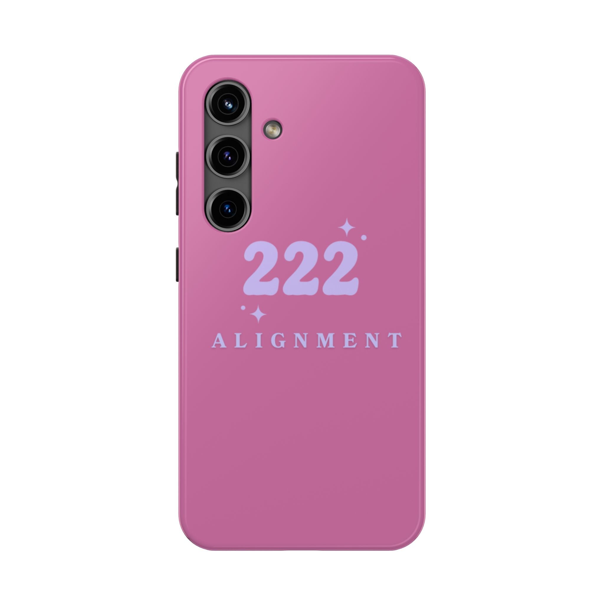Pink & Purple 222 Alignment Phone Case