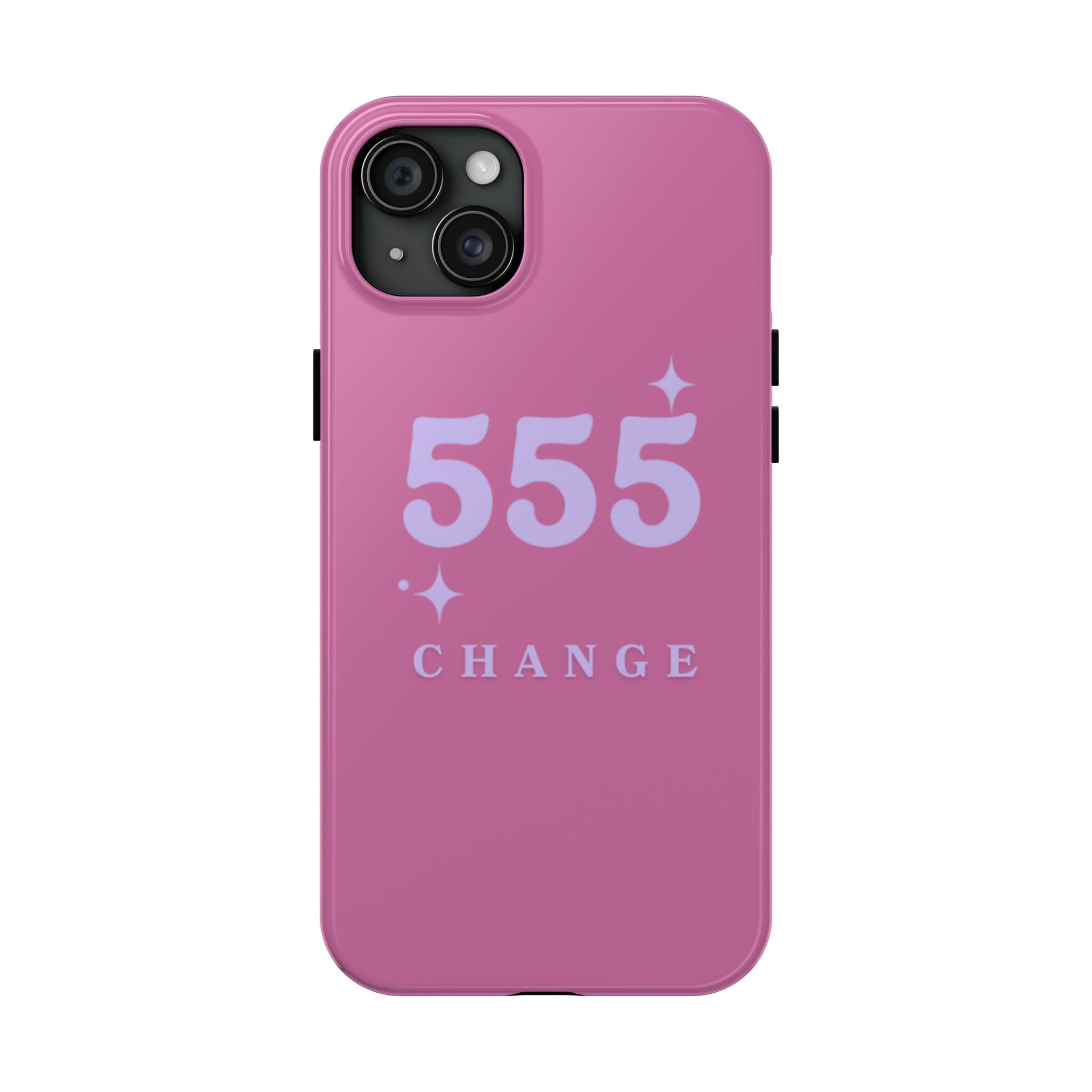 Pink & Purple 555 Change Phone Case
