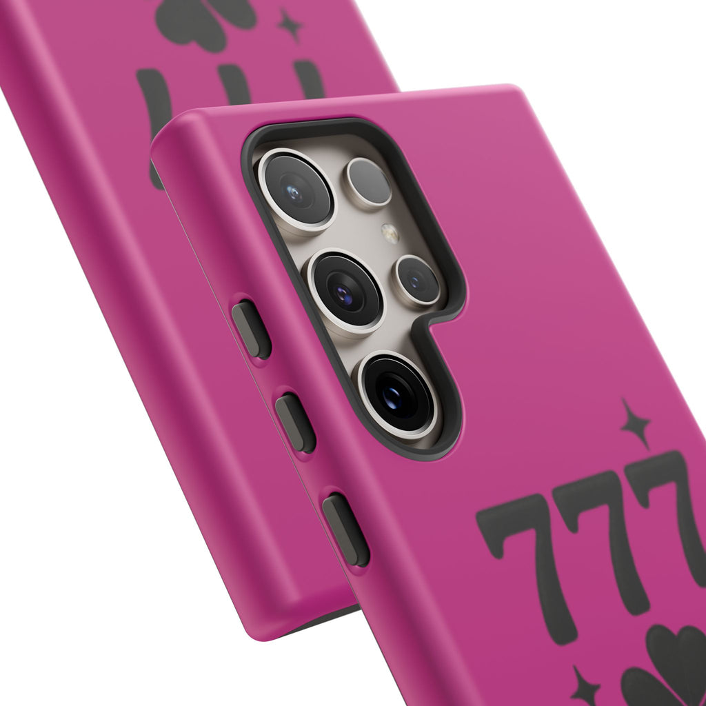 Black & Pink 777 Luck Phone Case