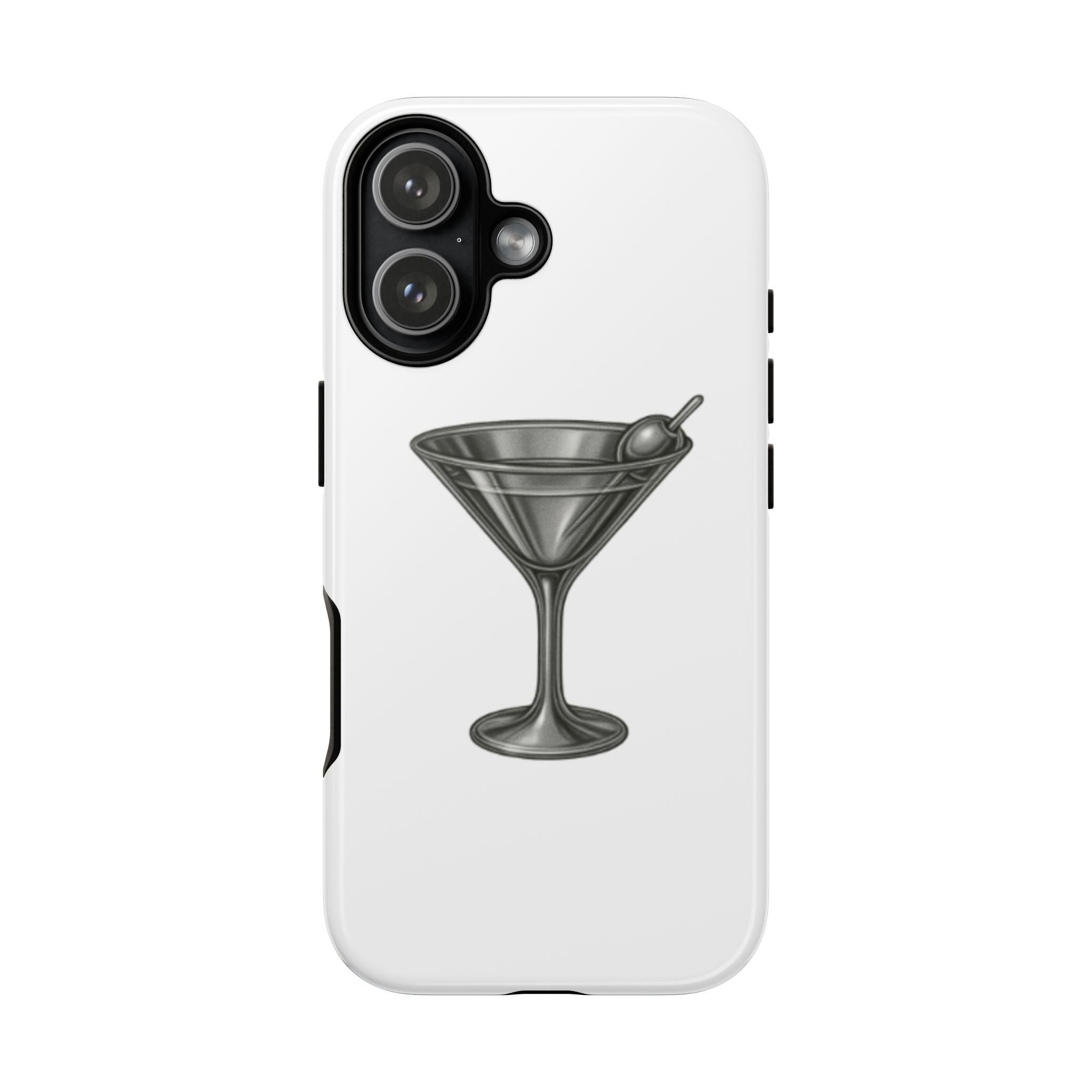 Silver Martini Tough Case