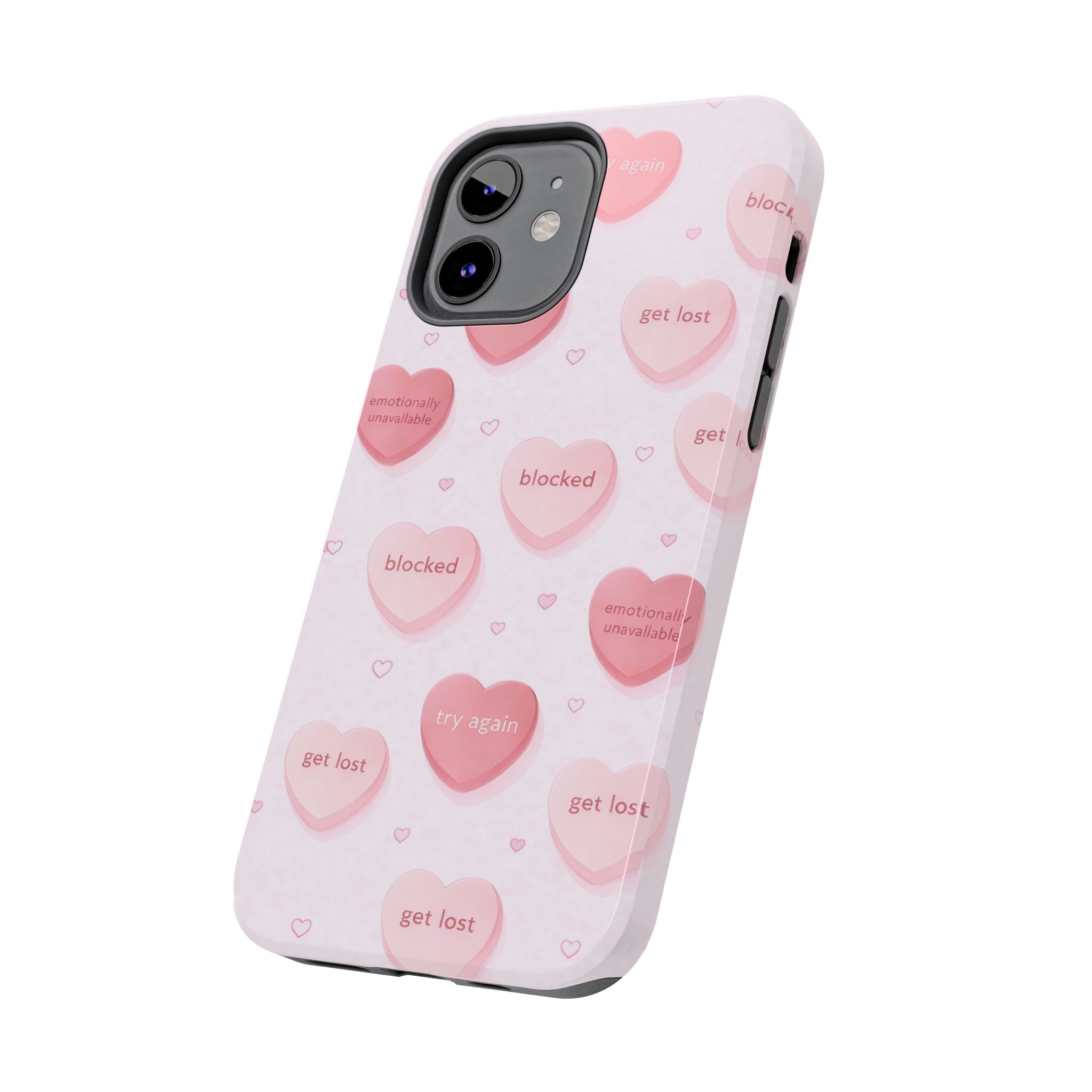 Non-Conversation Hearts Phone Case