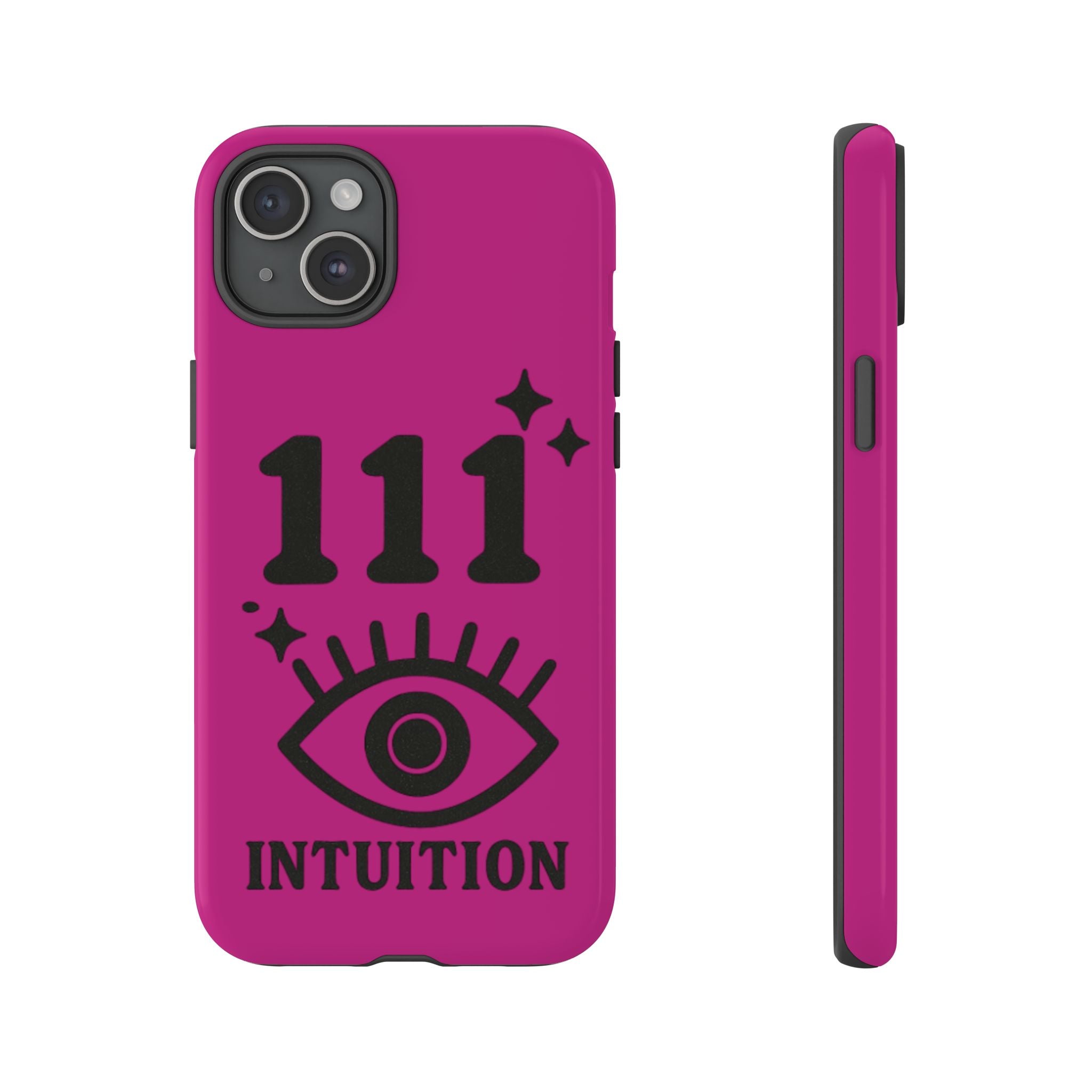 Black & Pink 111 Intuition Phone Case