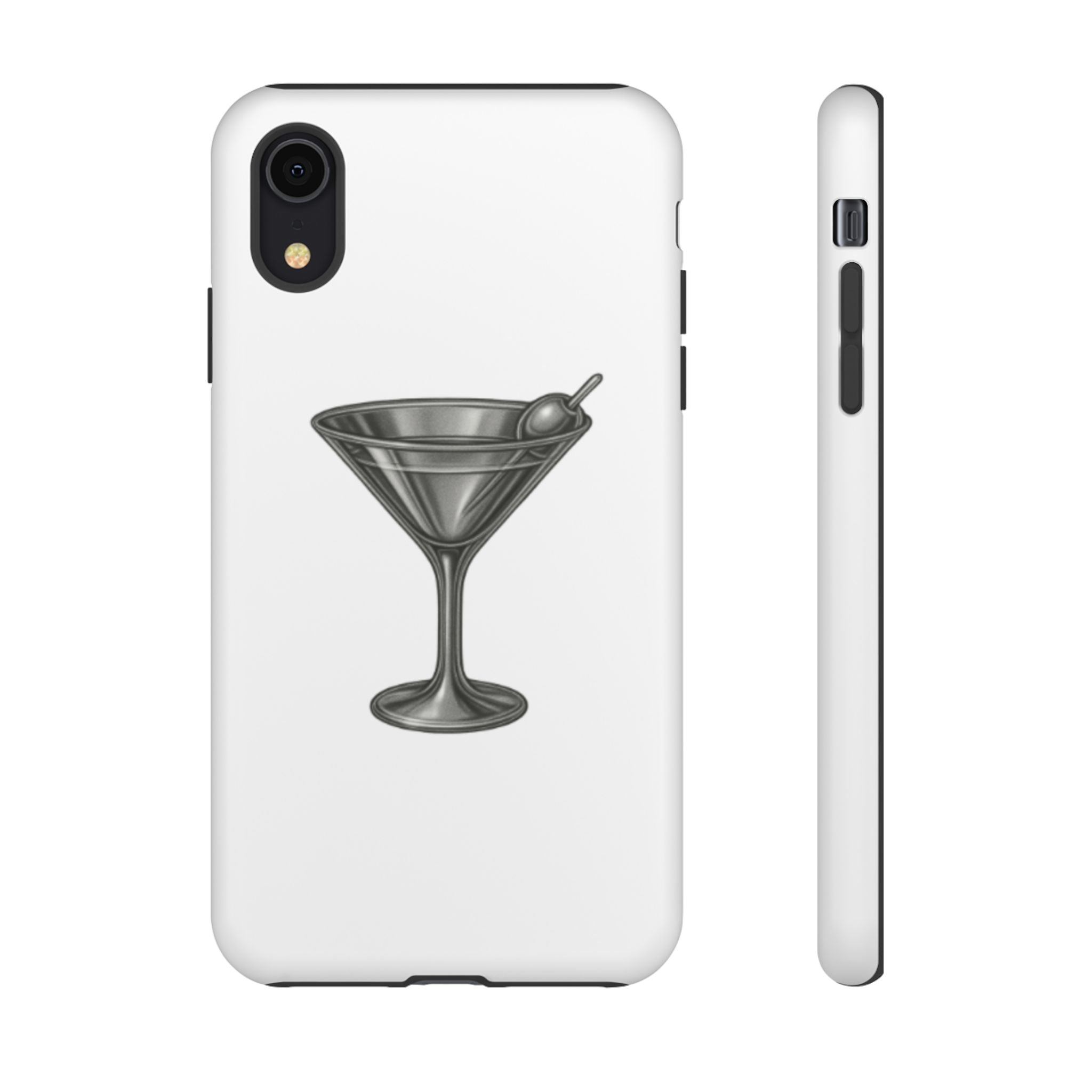 Silver Martini Tough Case