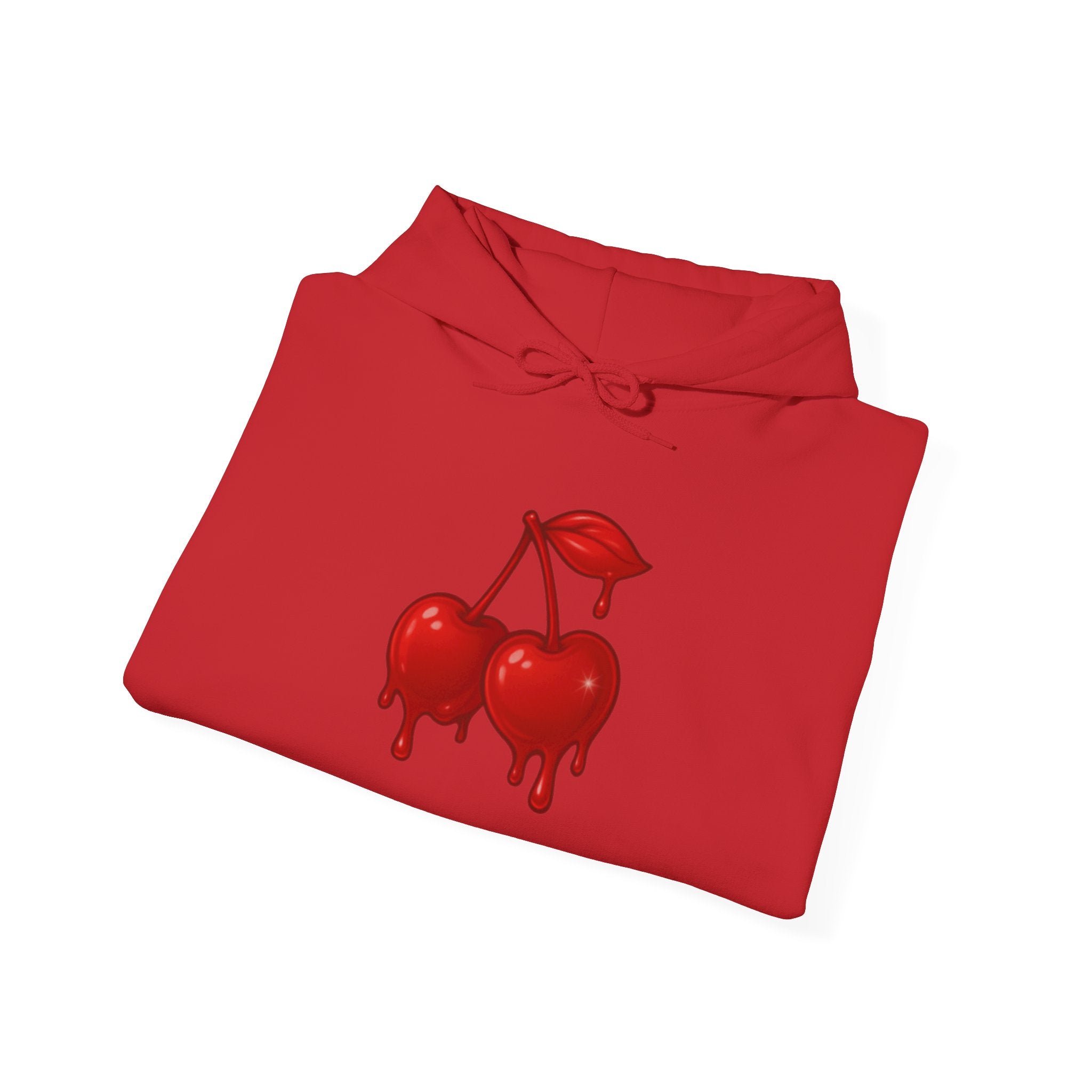 Dripping Red Cherry Hoodie