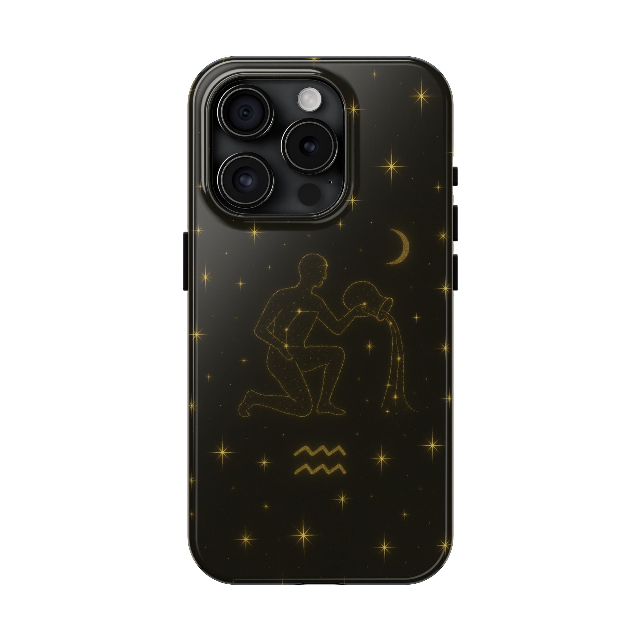 Aquarius Constellation Tough Phone Case — Zodiac Water-Bearer Astrology Design
