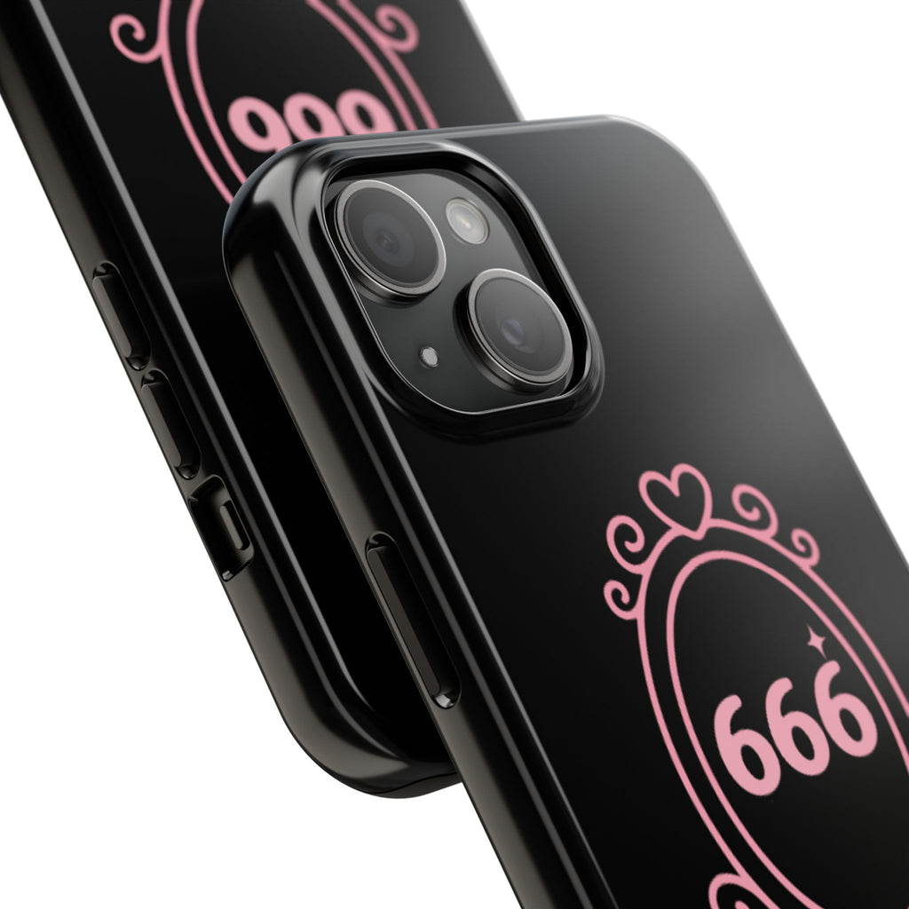 Black & Pink 666 Phone Case