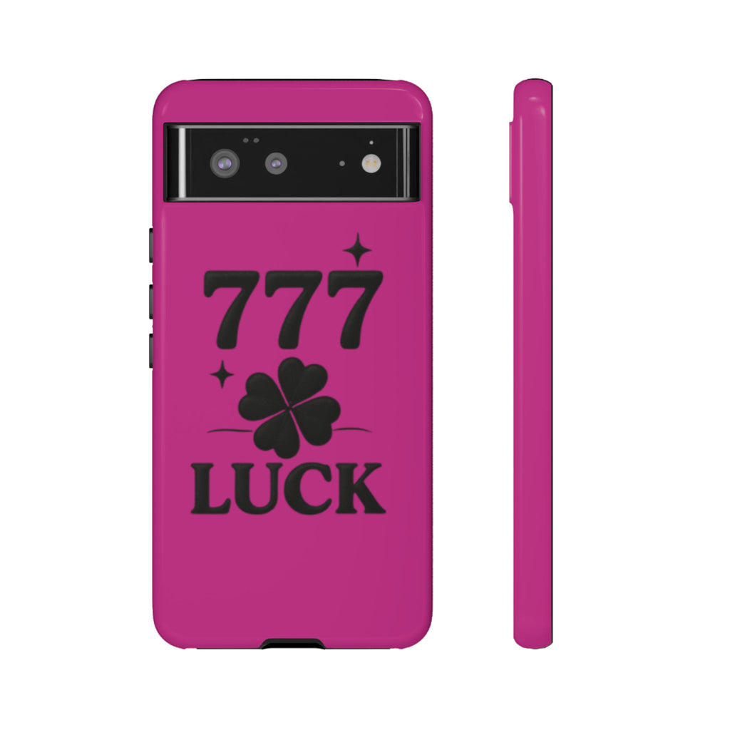 Black & Pink 777 Luck Phone Case