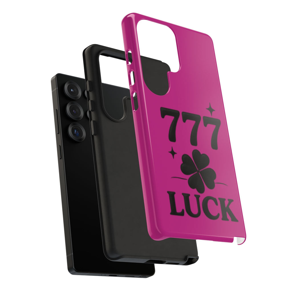 Black & Pink 777 Luck Phone Case