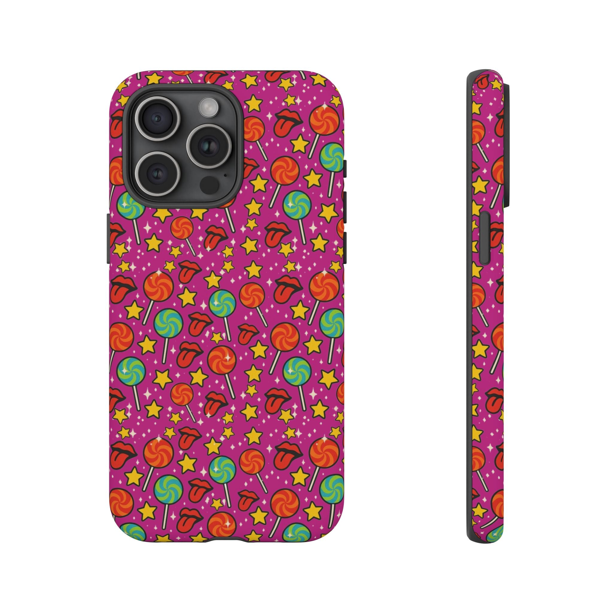 Lollipops & Lips Retro Phone Cases