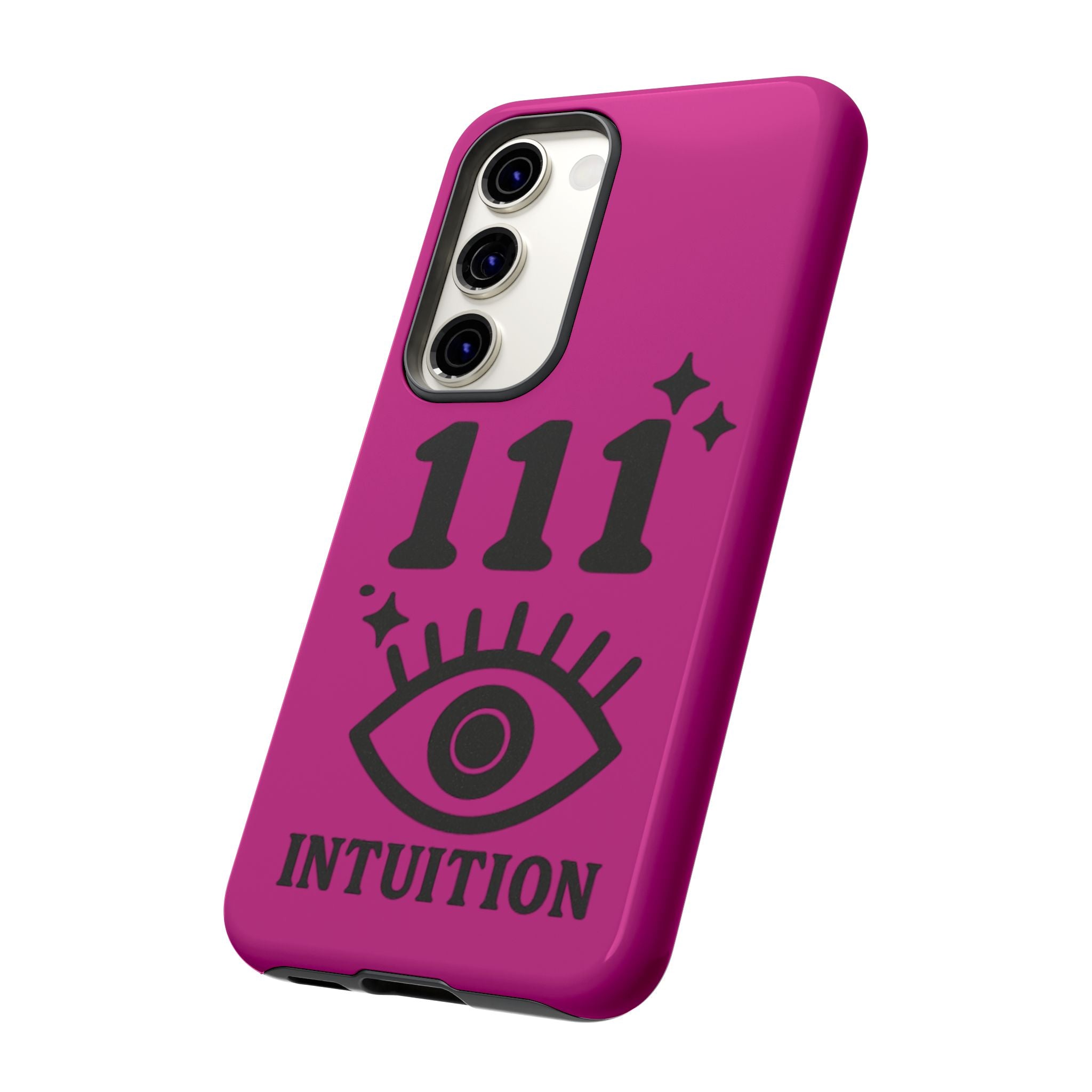 Black & Pink 111 Intuition Phone Case