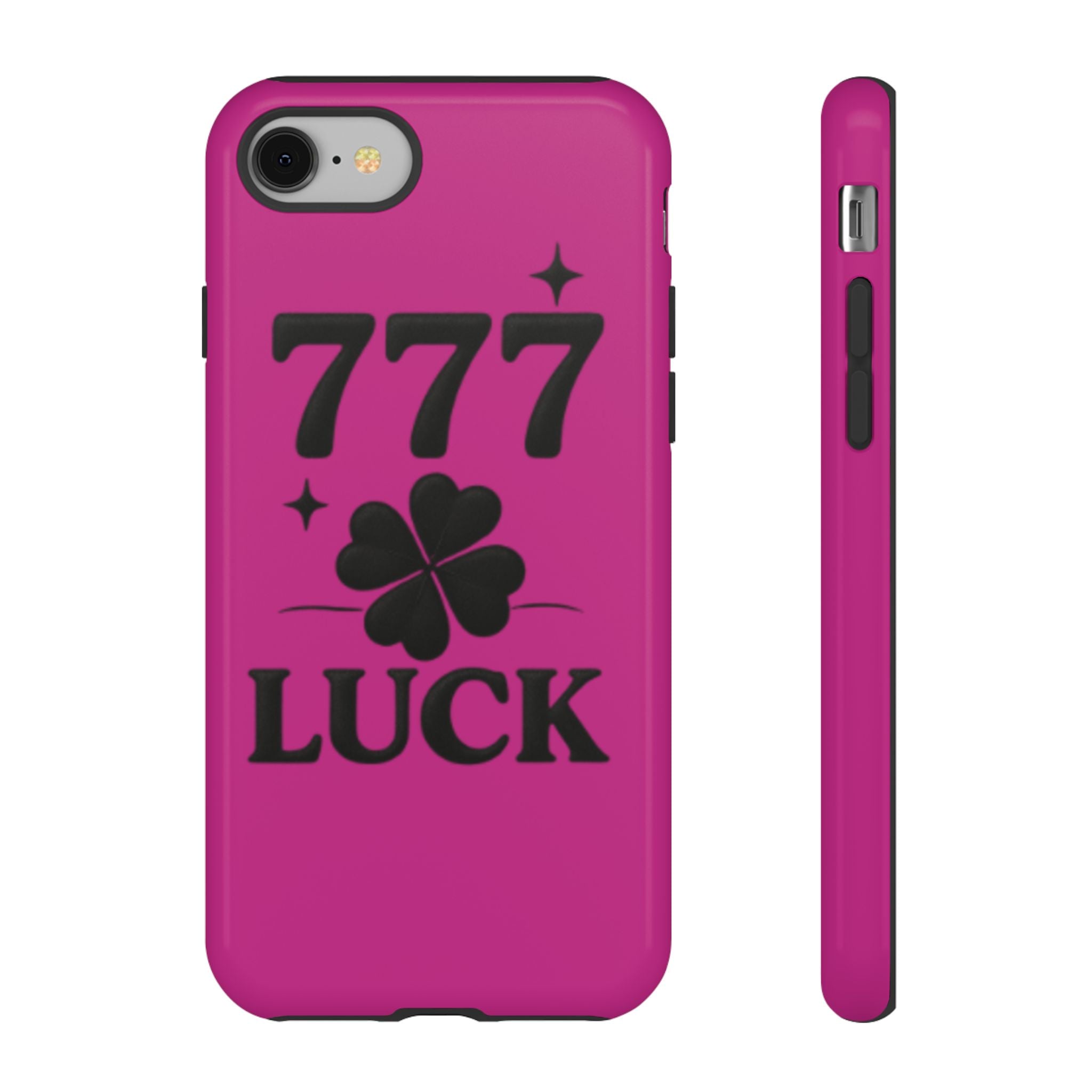 Black & Pink 777 Luck Phone Case