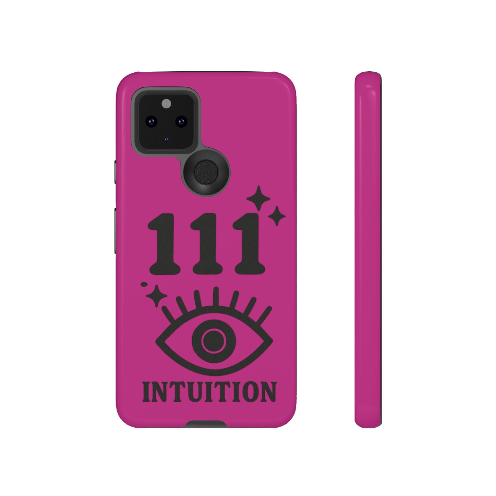 Black & Pink 111 Intuition Phone Case