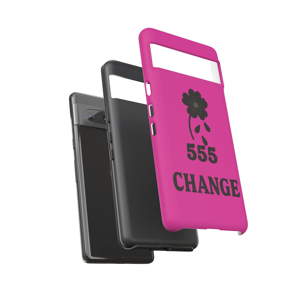 Black & Pink 555 Change Phone Case