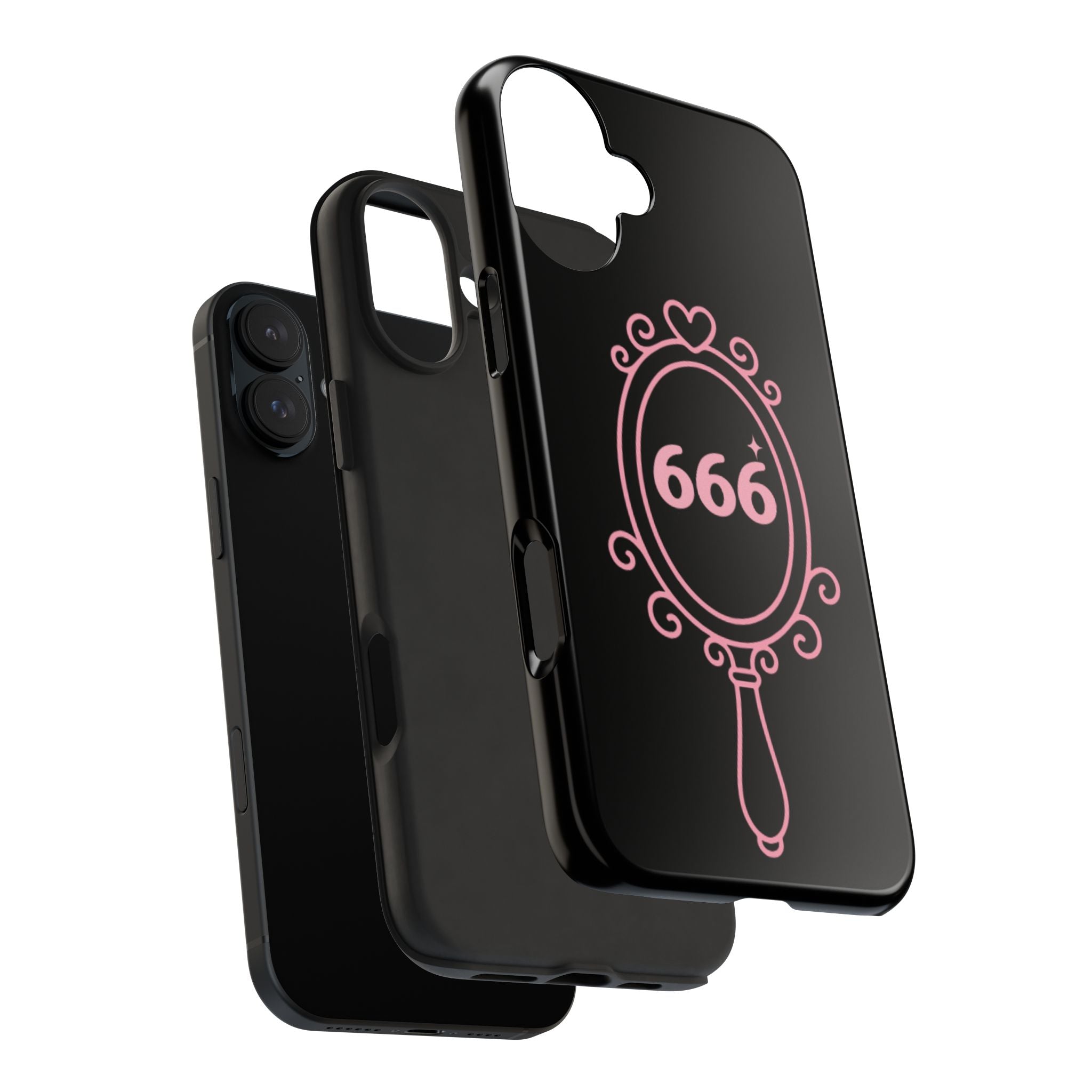 Black & Pink 666 Phone Case