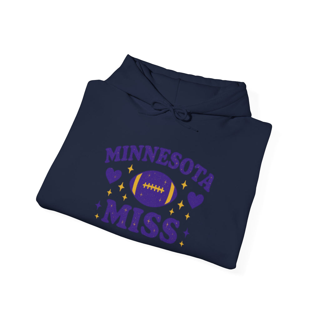 Minnesota Miss Football Hoodie — Cute State Pride Pullover