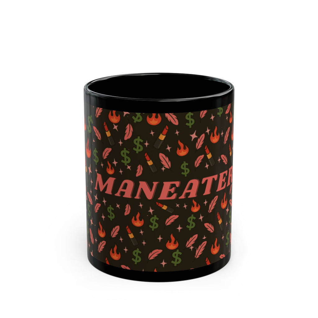 Maneater Black Coffee Mug — 11oz & 15oz