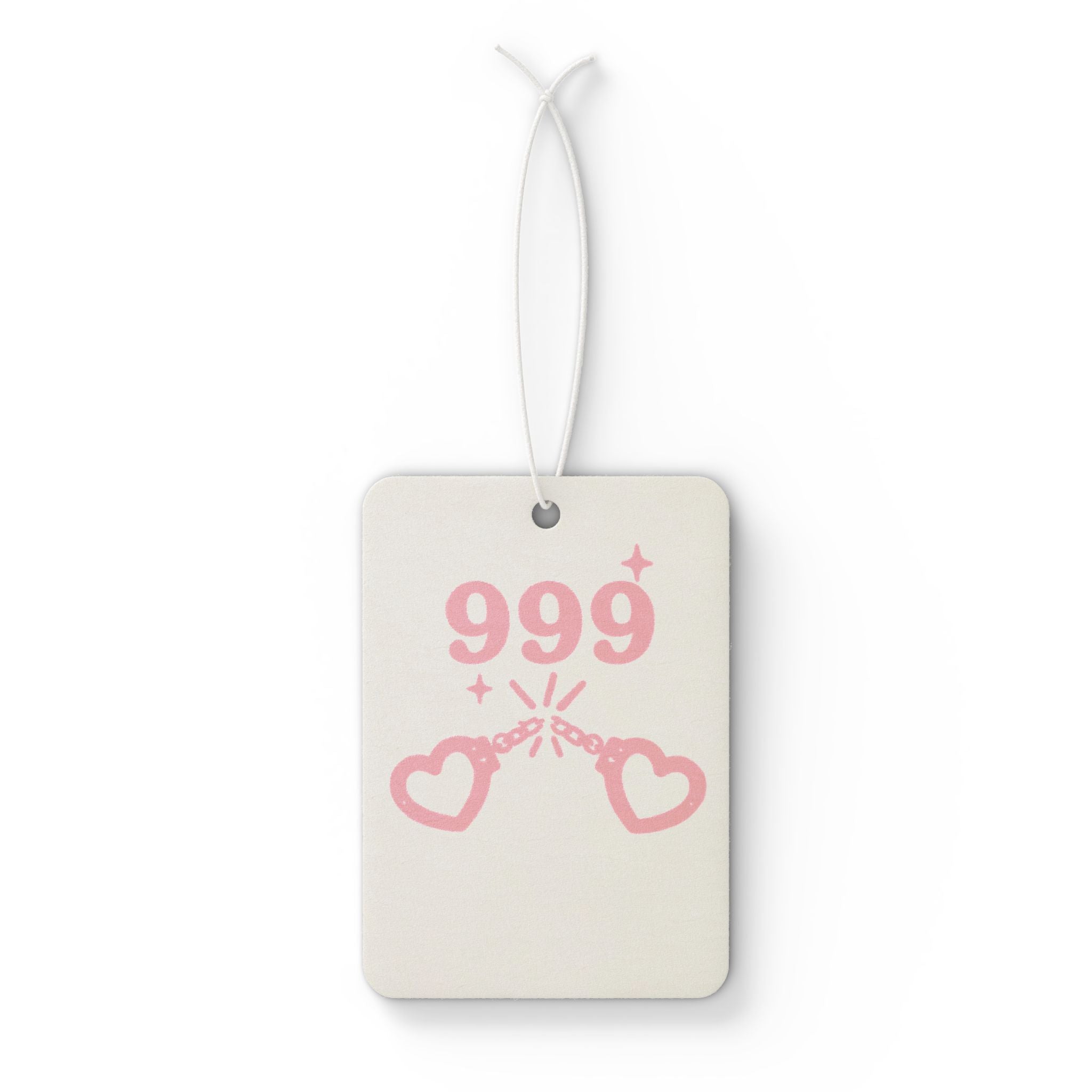 Car Air Freshener — Pink Broken Chains 999