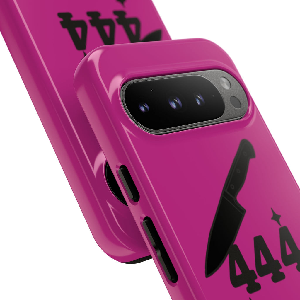 Black & Pink 444 Protection Phone Case