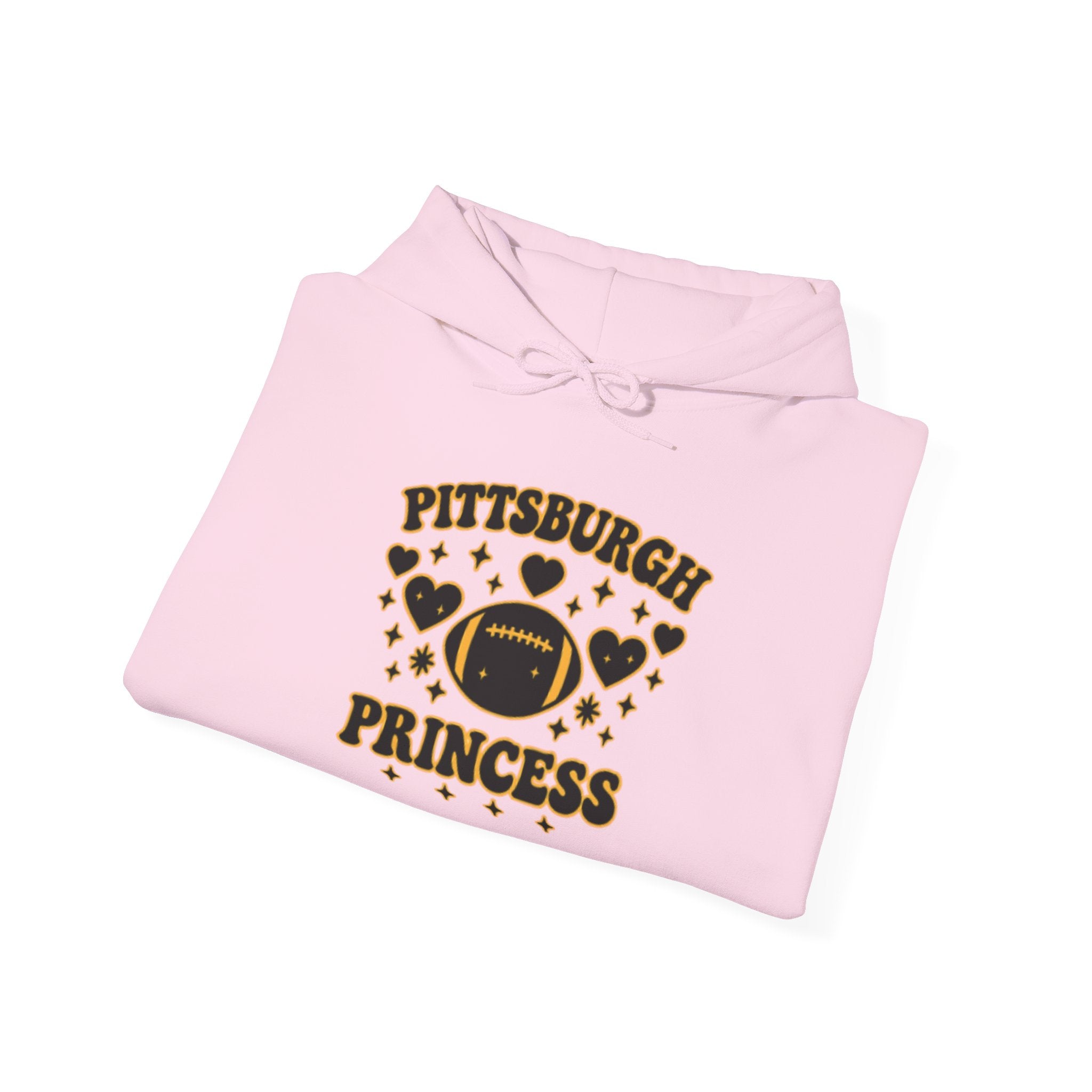 Pittsburgh Princess Hoodie — Cute Football City Pride Sweatshirt