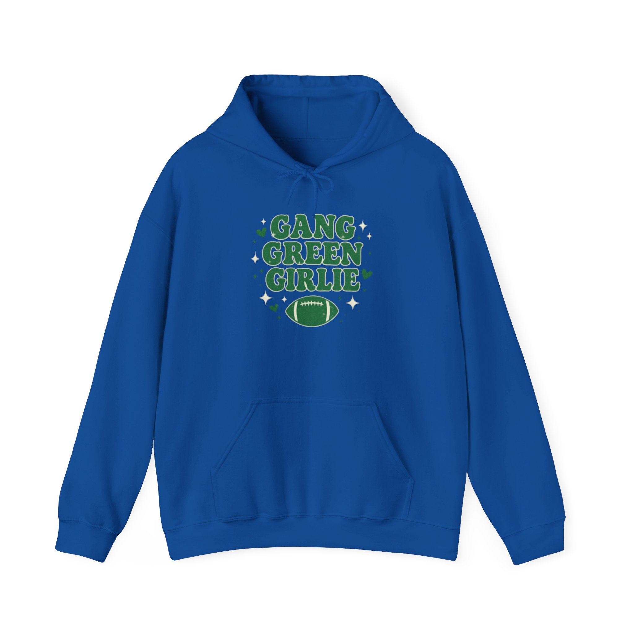 Gang Green Girlie Football Hoodie — Women's Football Fan Pullover