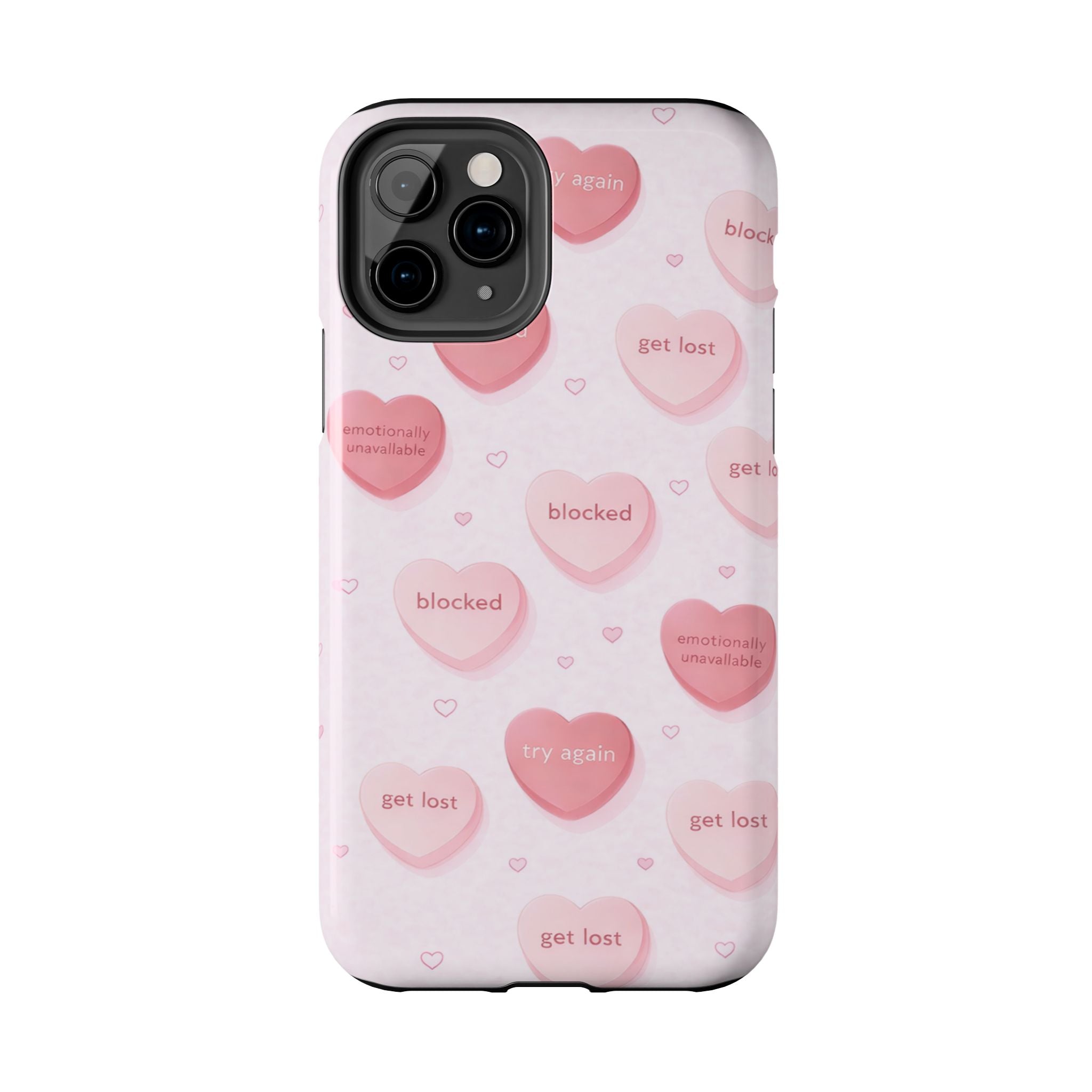 Non-Conversation Hearts Phone Case