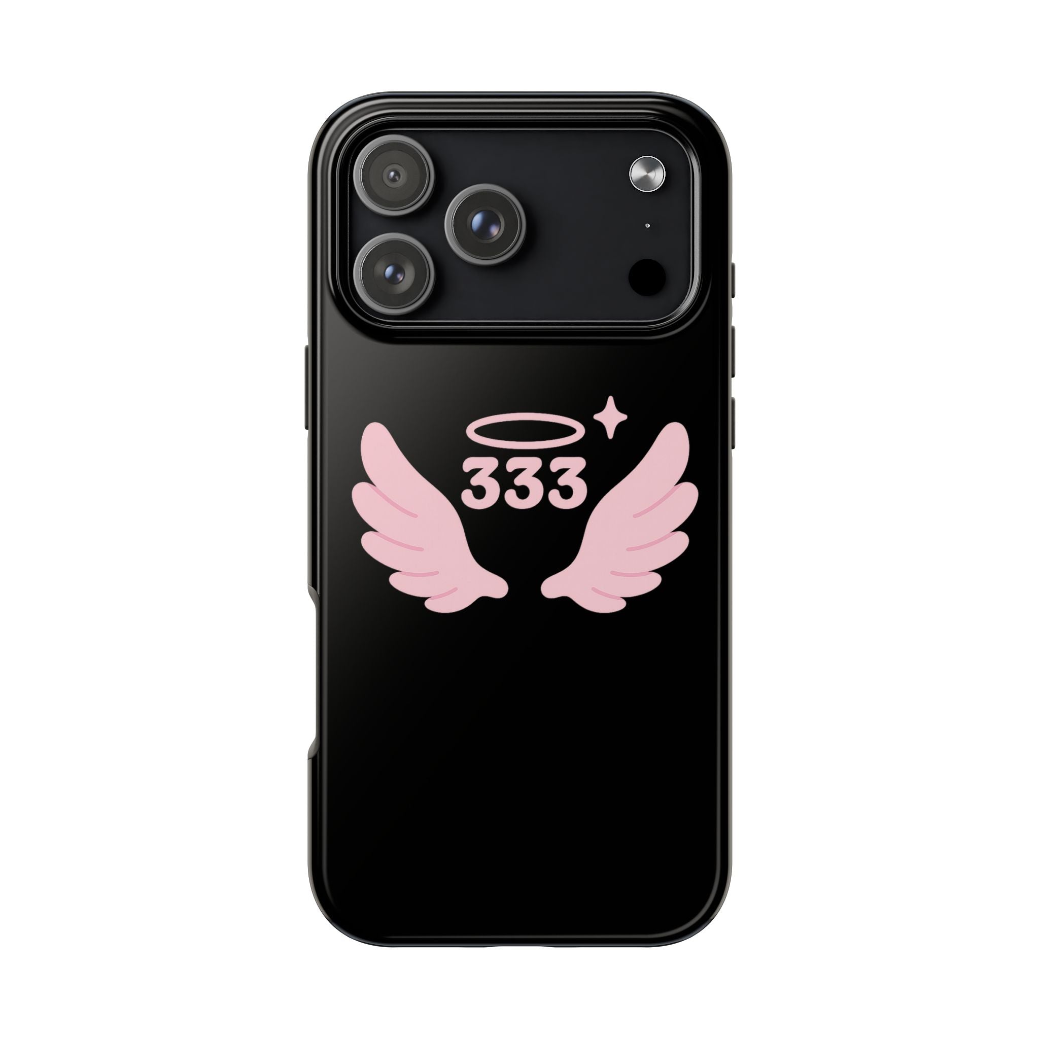 Black & Pink 333 Phone Case