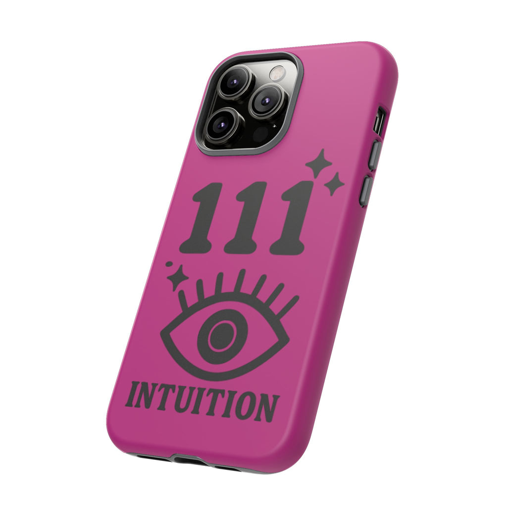 Black & Pink 111 Intuition Phone Case