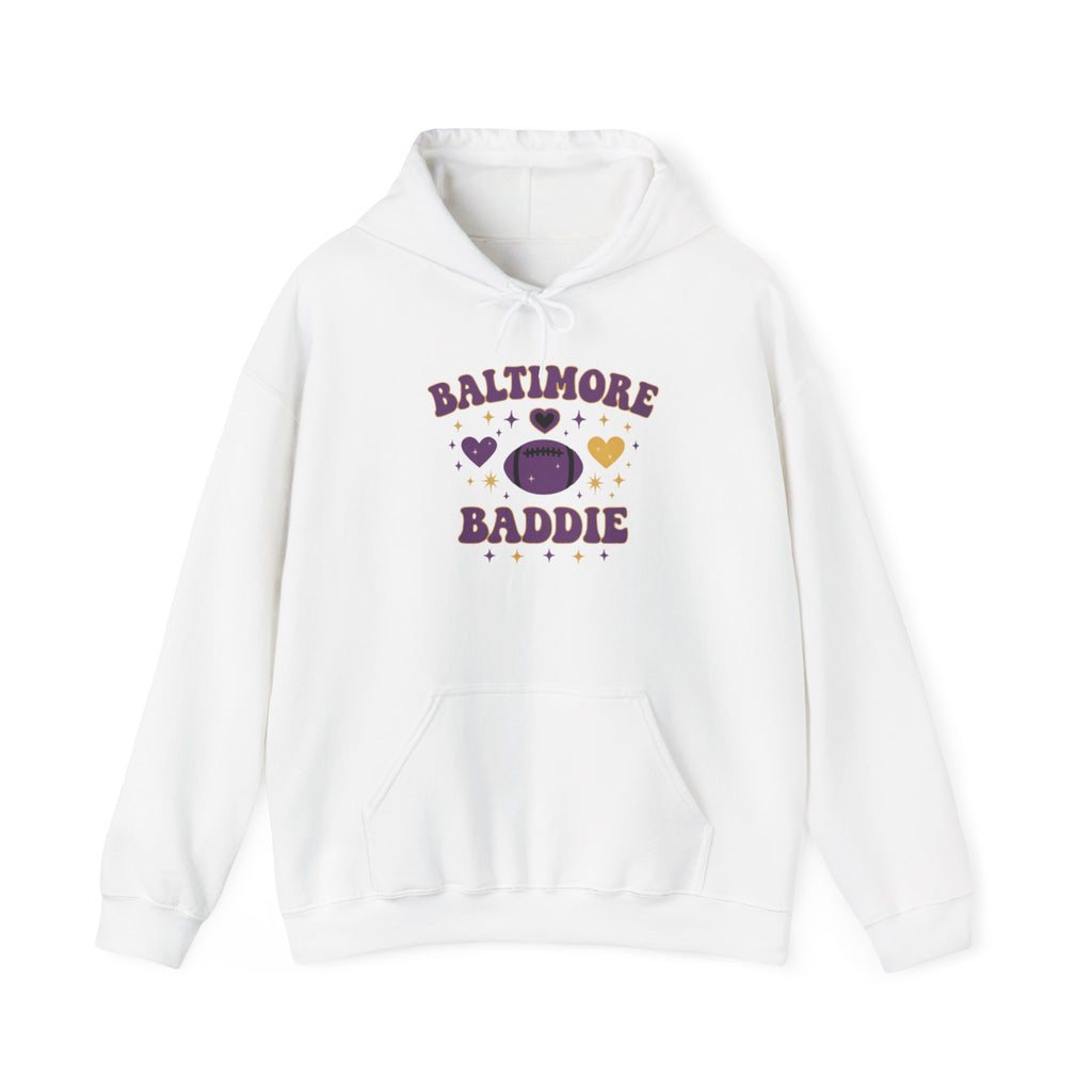 Baltimore Baddie Hoodie — Cute Charm City Graphic Pullover