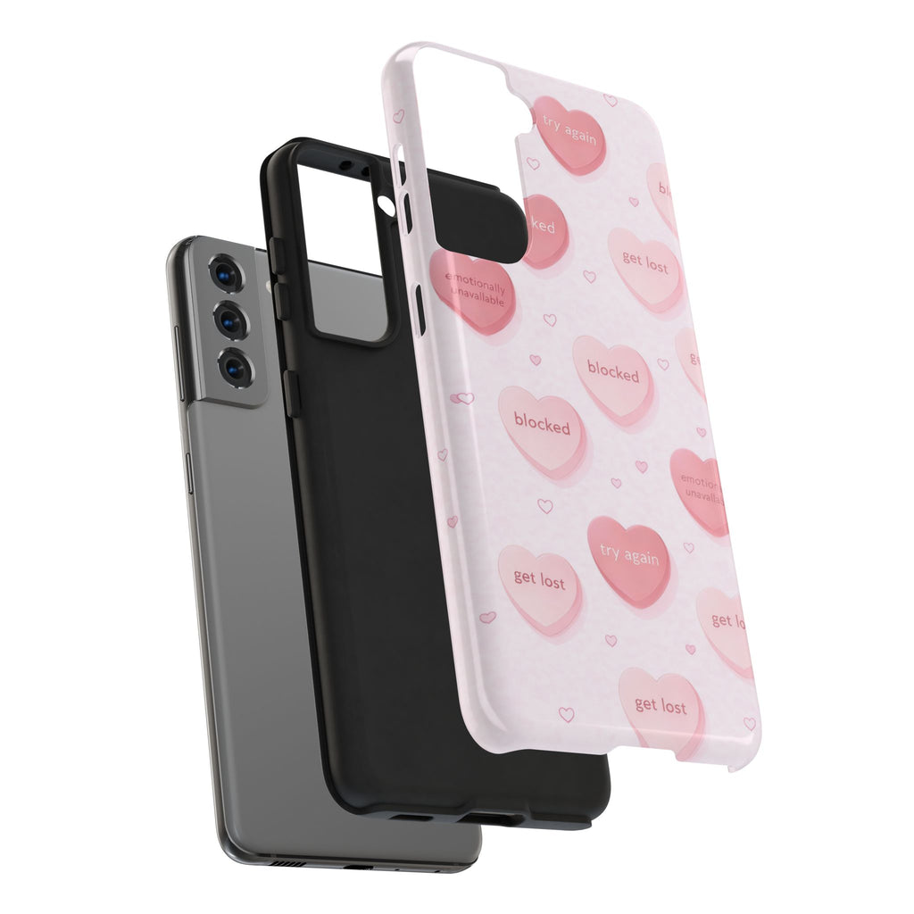 Non-Conversation Hearts Phone Case
