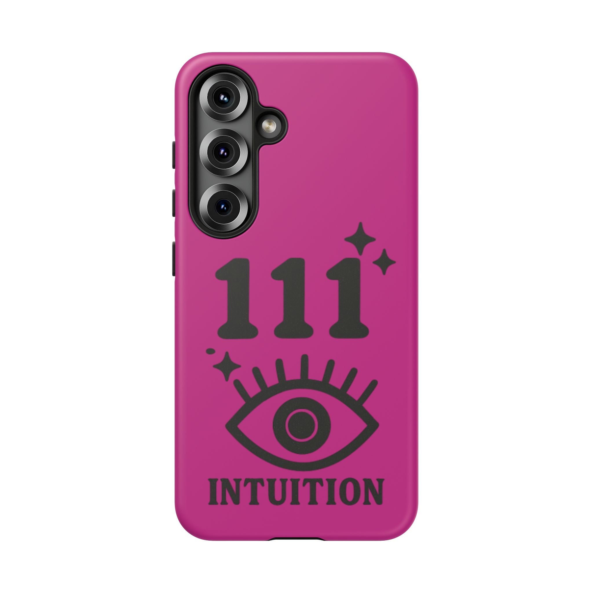 Black & Pink 111 Intuition Phone Case