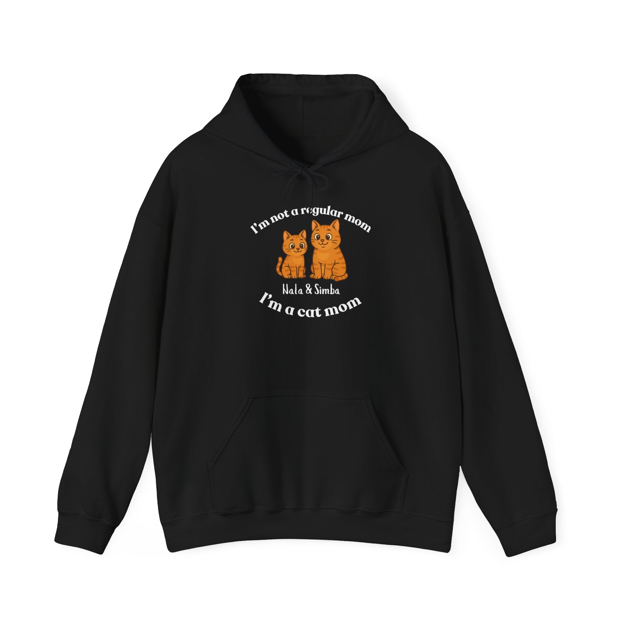 "I’m not a regular mom, I’m a cat mom" Custom Pet Hoodie