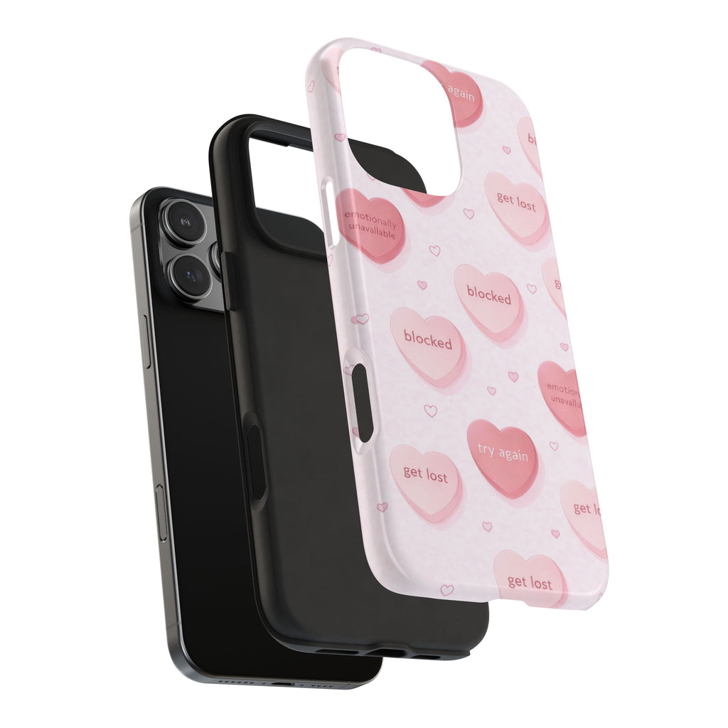 Non-Conversation Hearts Phone Case