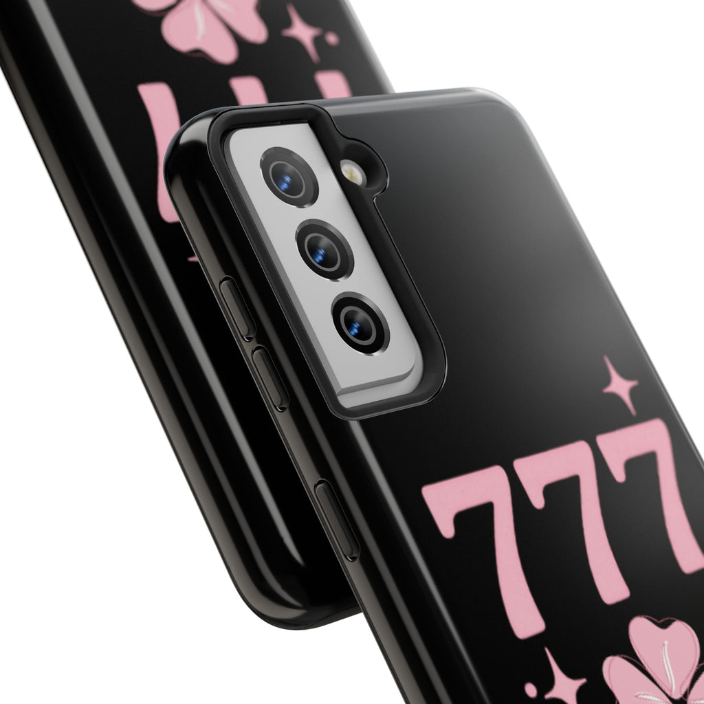 Black & Pink 777 Phone Case
