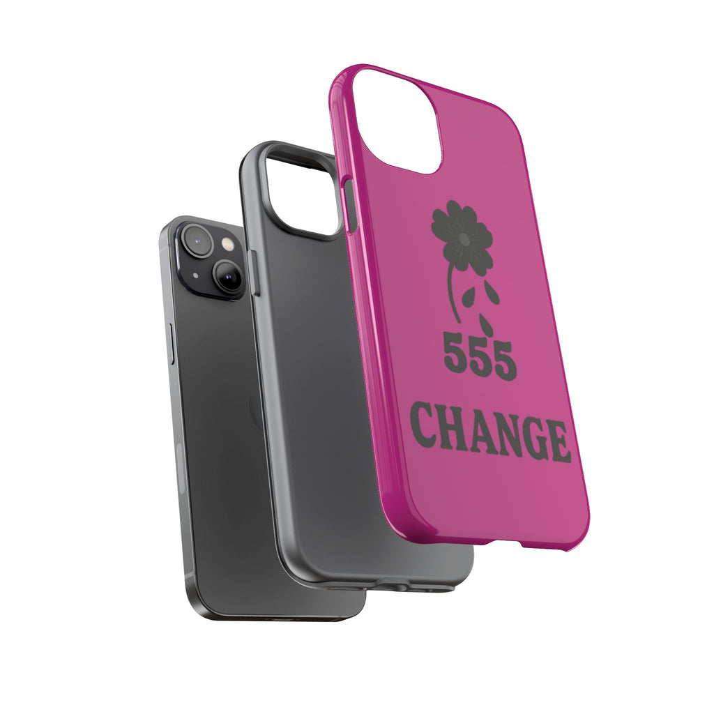 Black & Pink 555 Change Phone Case