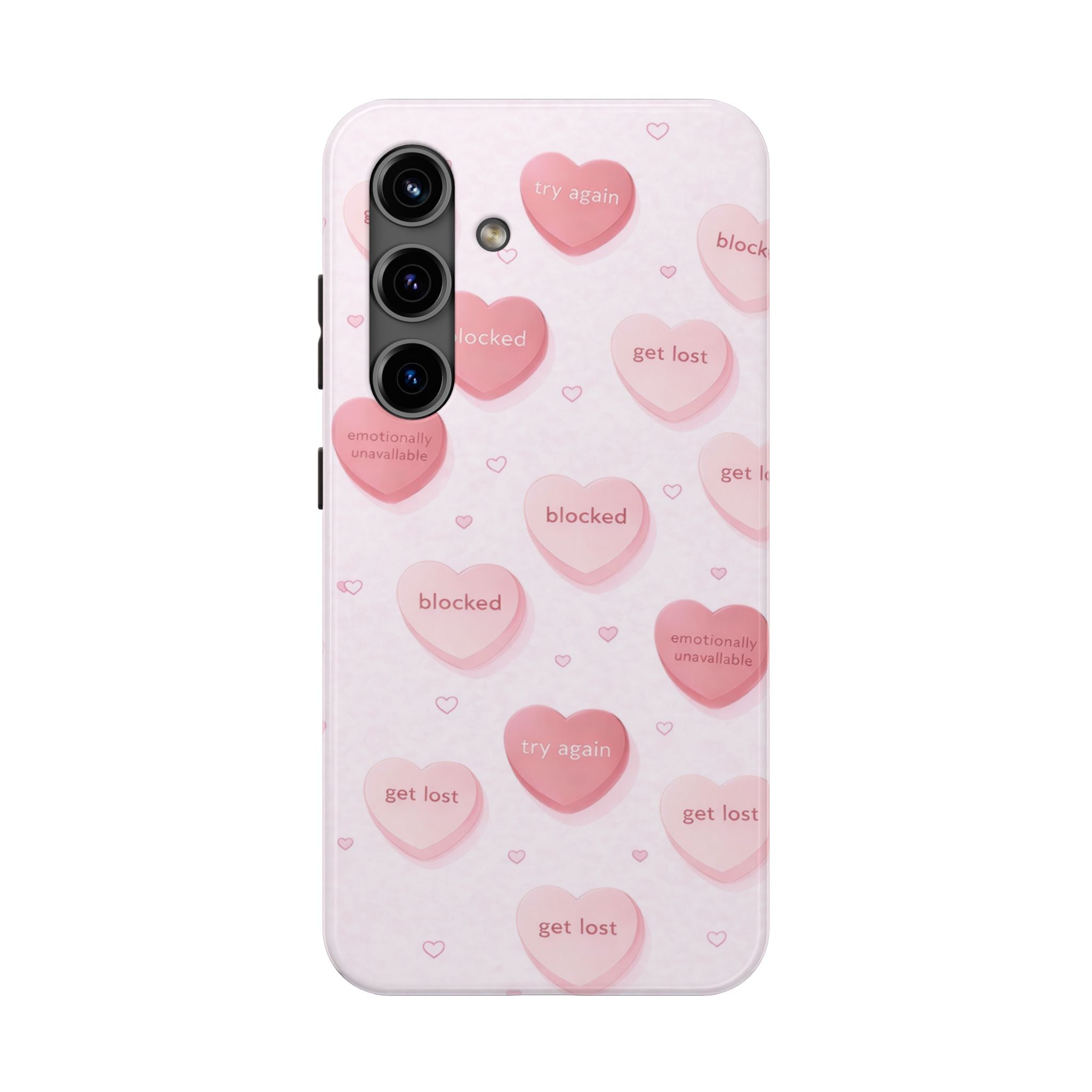 Non-Conversation Hearts Phone Case