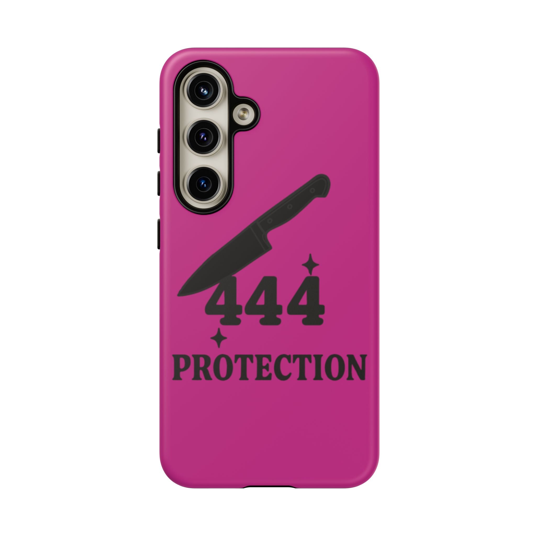 Black & Pink 444 Protection Phone Case