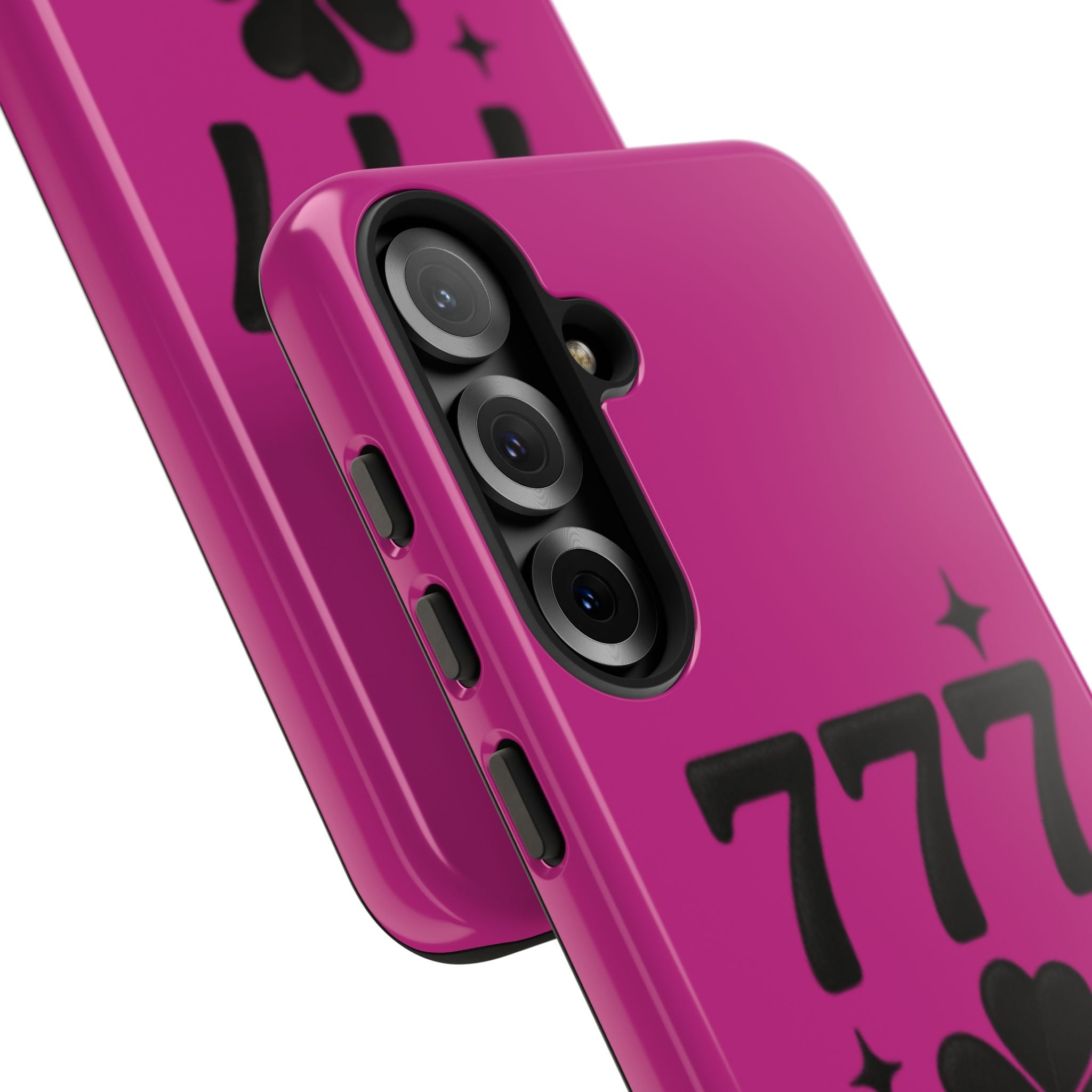 Black & Pink 777 Luck Phone Case