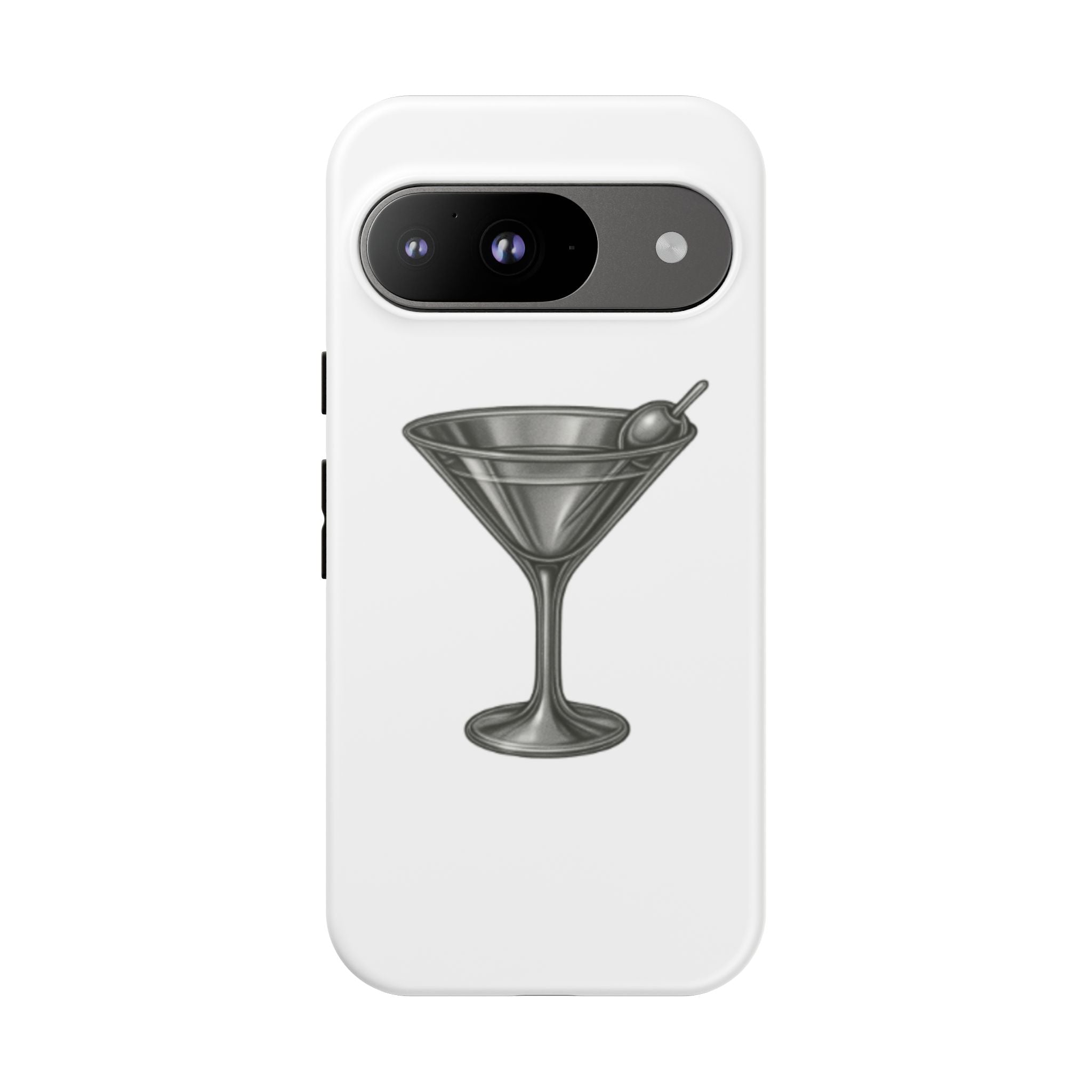 Silver Martini Tough Case