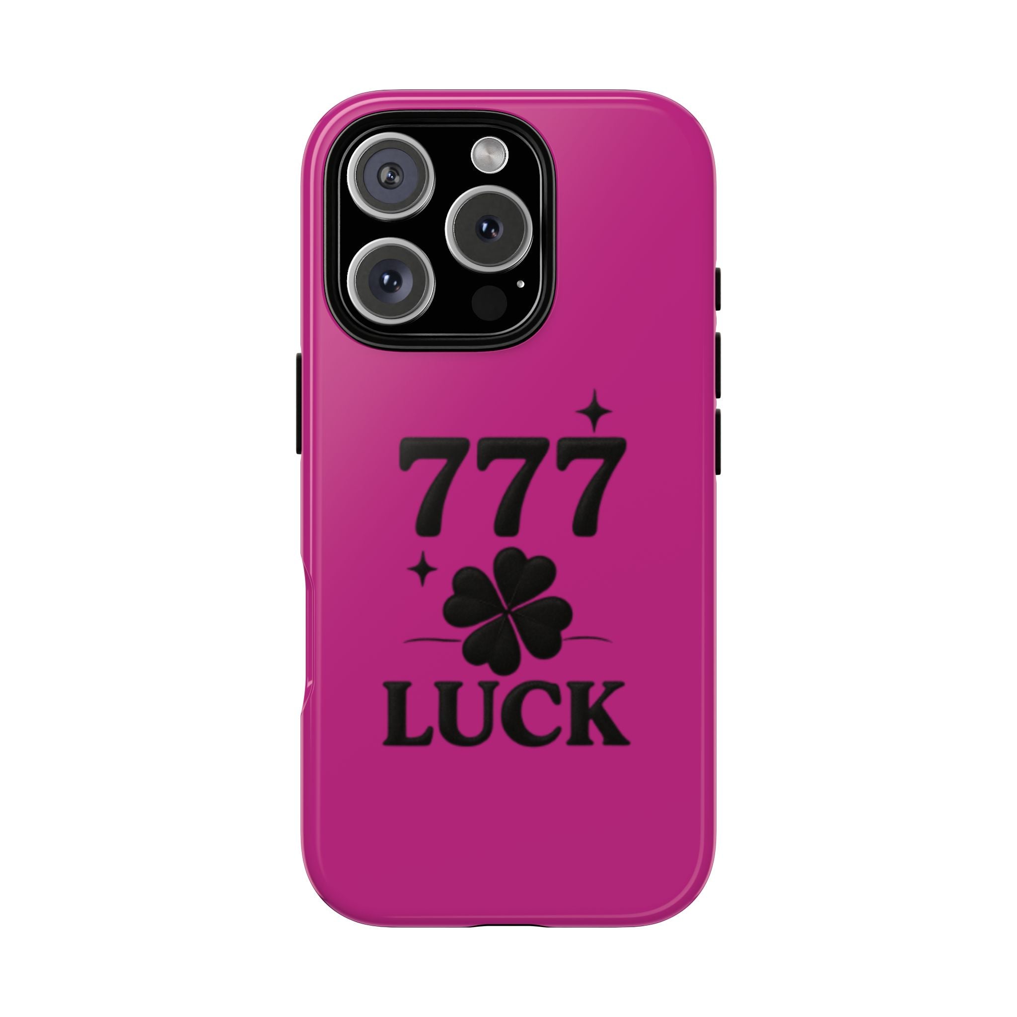Black & Pink 777 Luck Phone Case