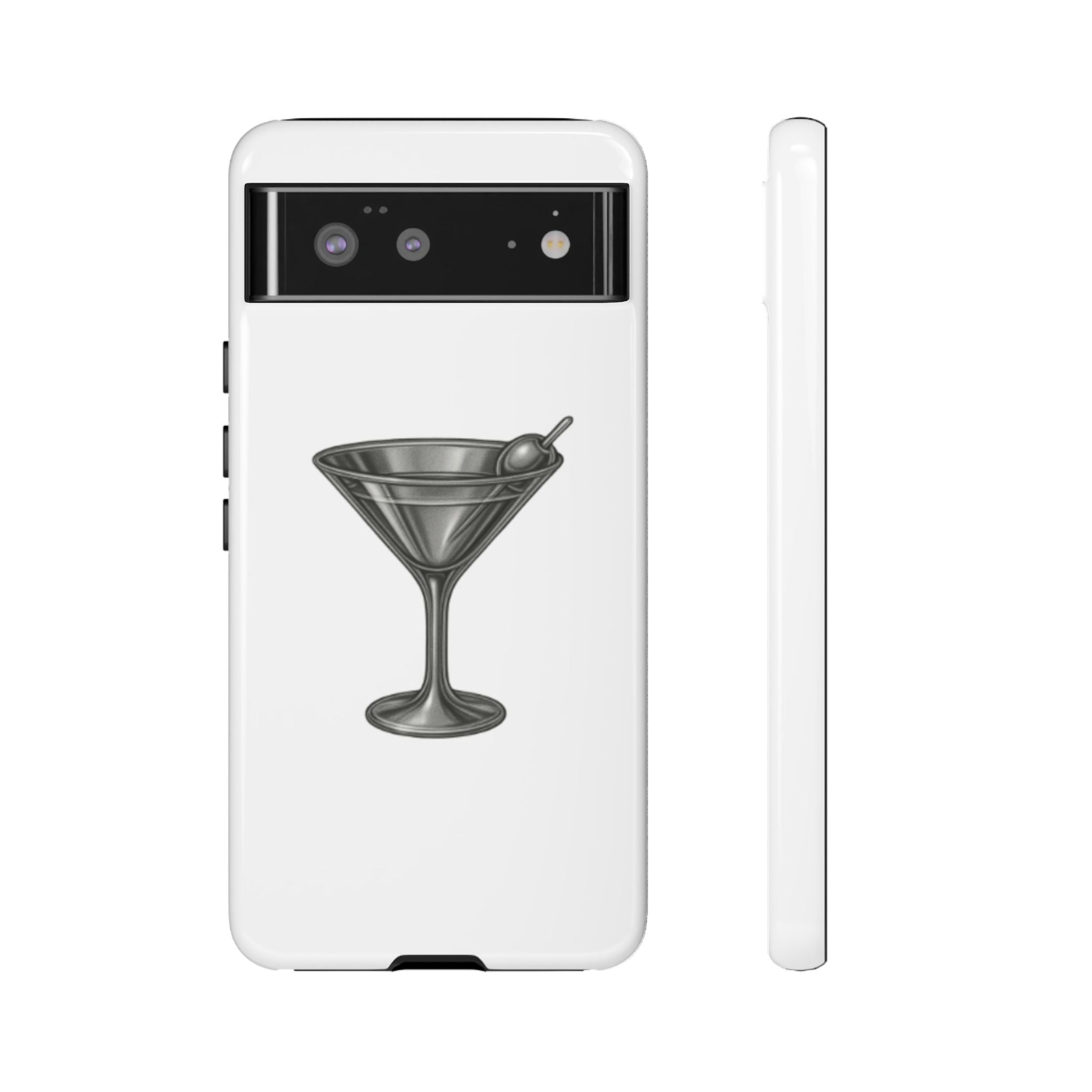 Silver Martini Tough Case